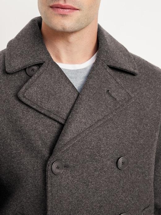 Double-Breasted Pea Coat Product Image