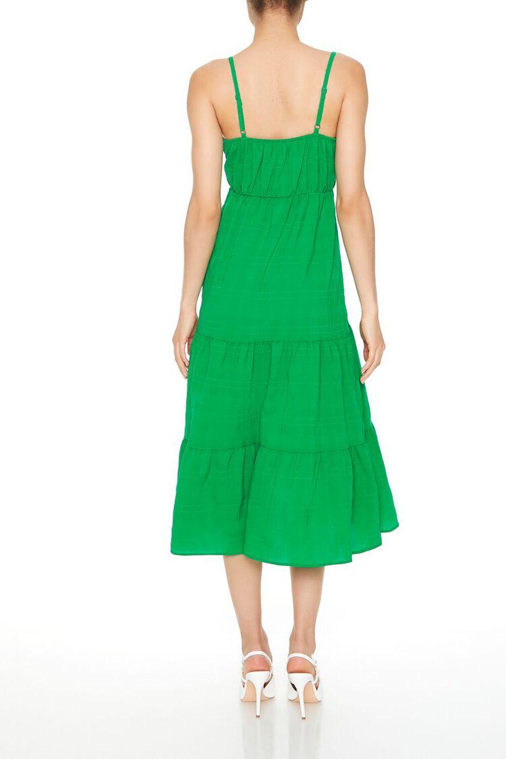 Tiered Button-Front Midi Dress | Forever 21 Product Image