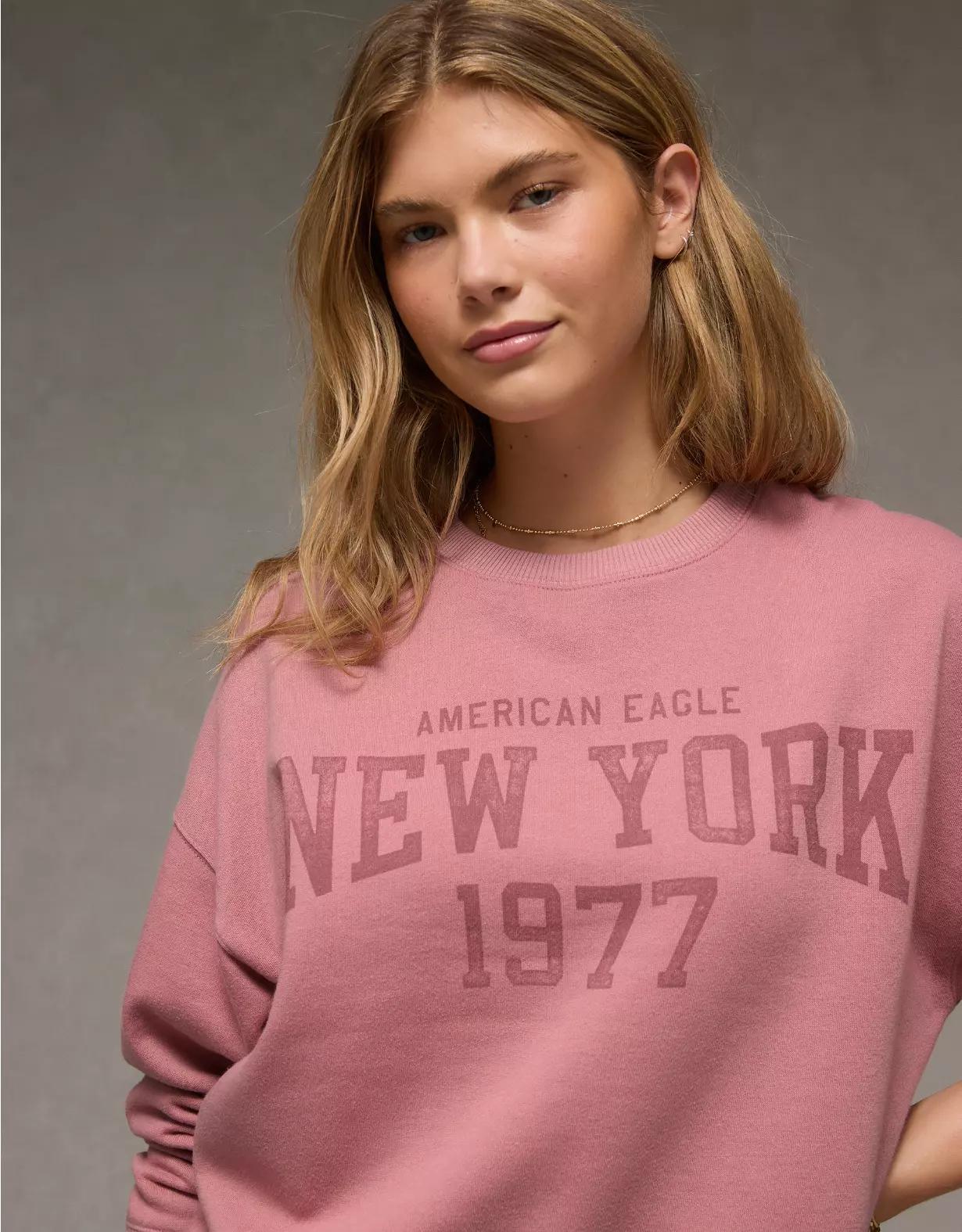 AE Funday Graphic Sweatshirt Product Image
