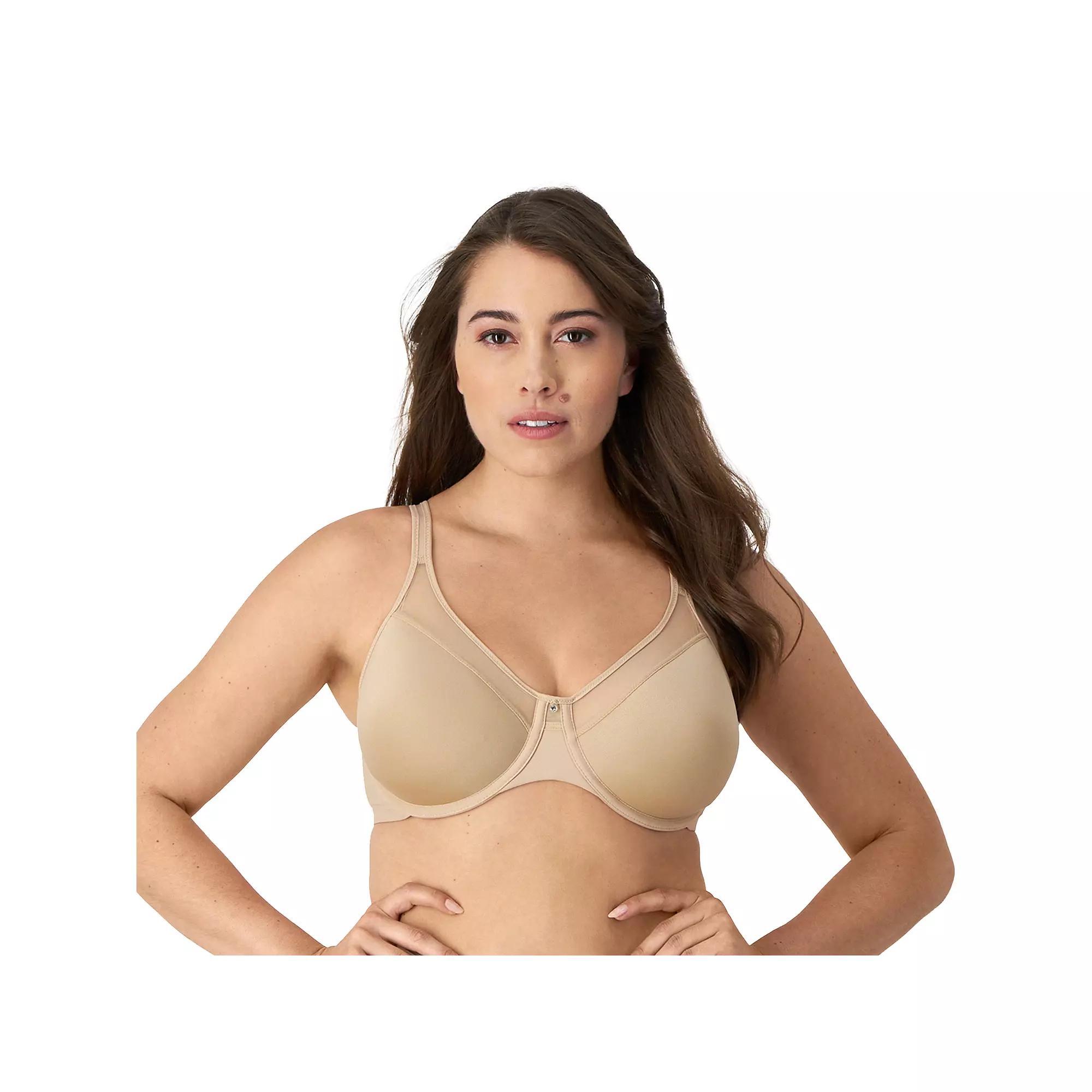 Bali® One Smooth U® Ultra Light Convertible Full-Coverage Bra 3439, Women's, Size: 42 B, Black Product Image