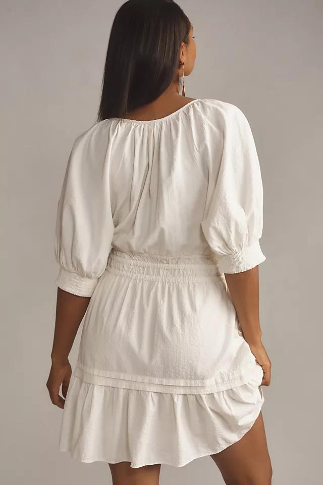 The Somerset Mini Dress: Puff-Sleeve Edition Product Image