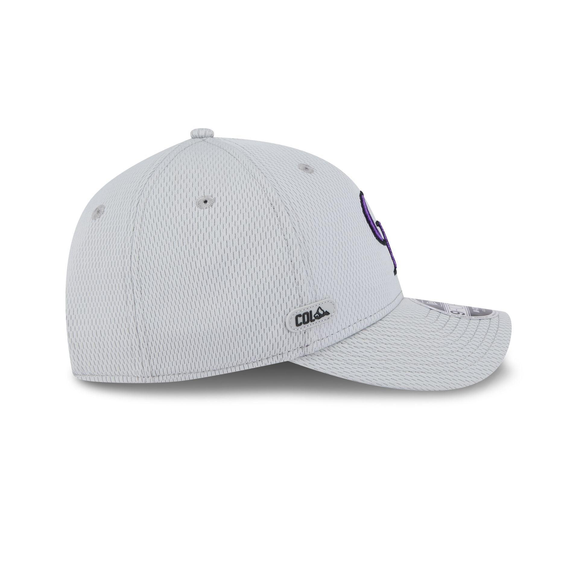 Colorado Rockies 2025 Clubhouse Gray 9FORTY M-Crown Snapback Hat Male Product Image