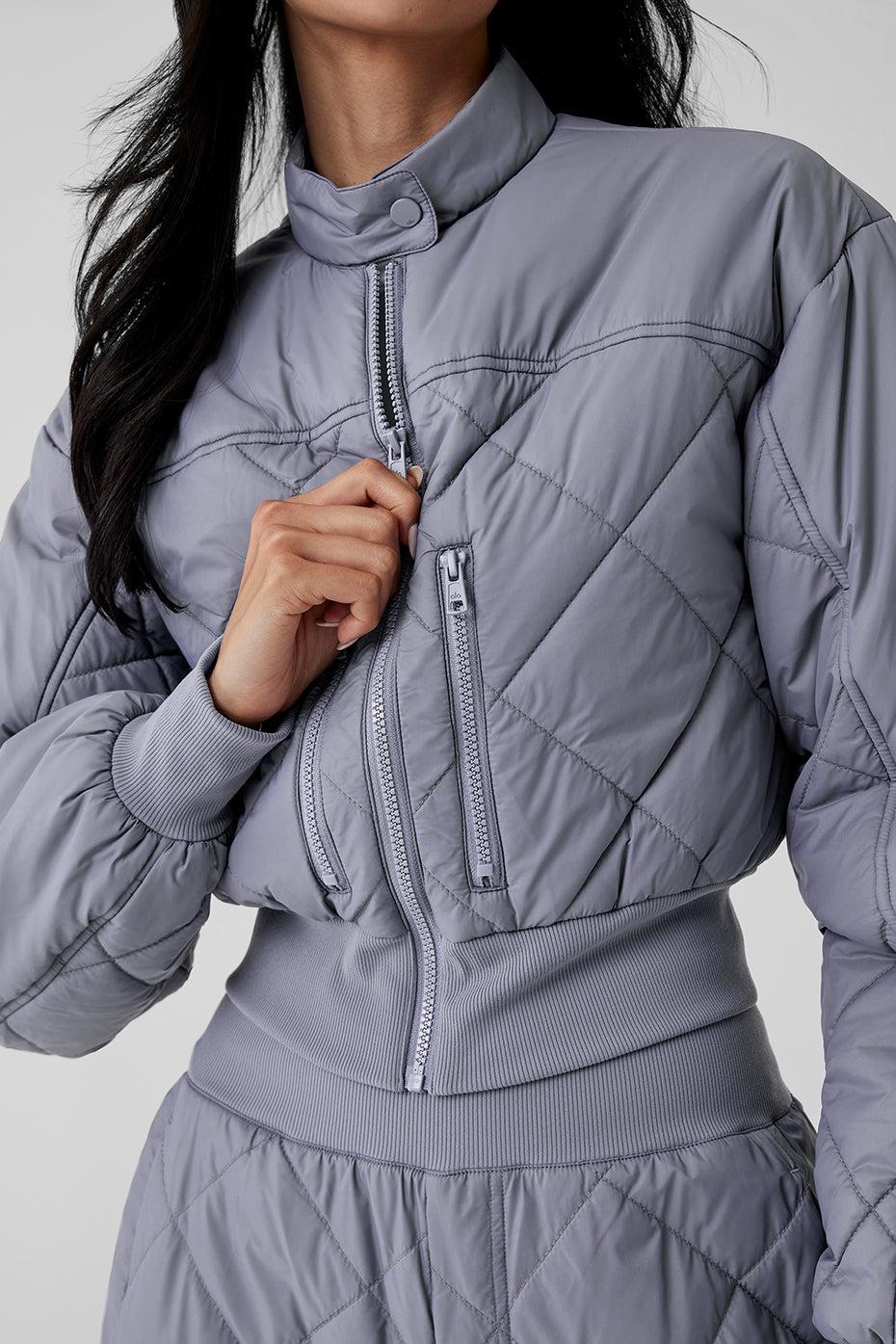 Snowrider Puffer Jacket - Fog Product Image