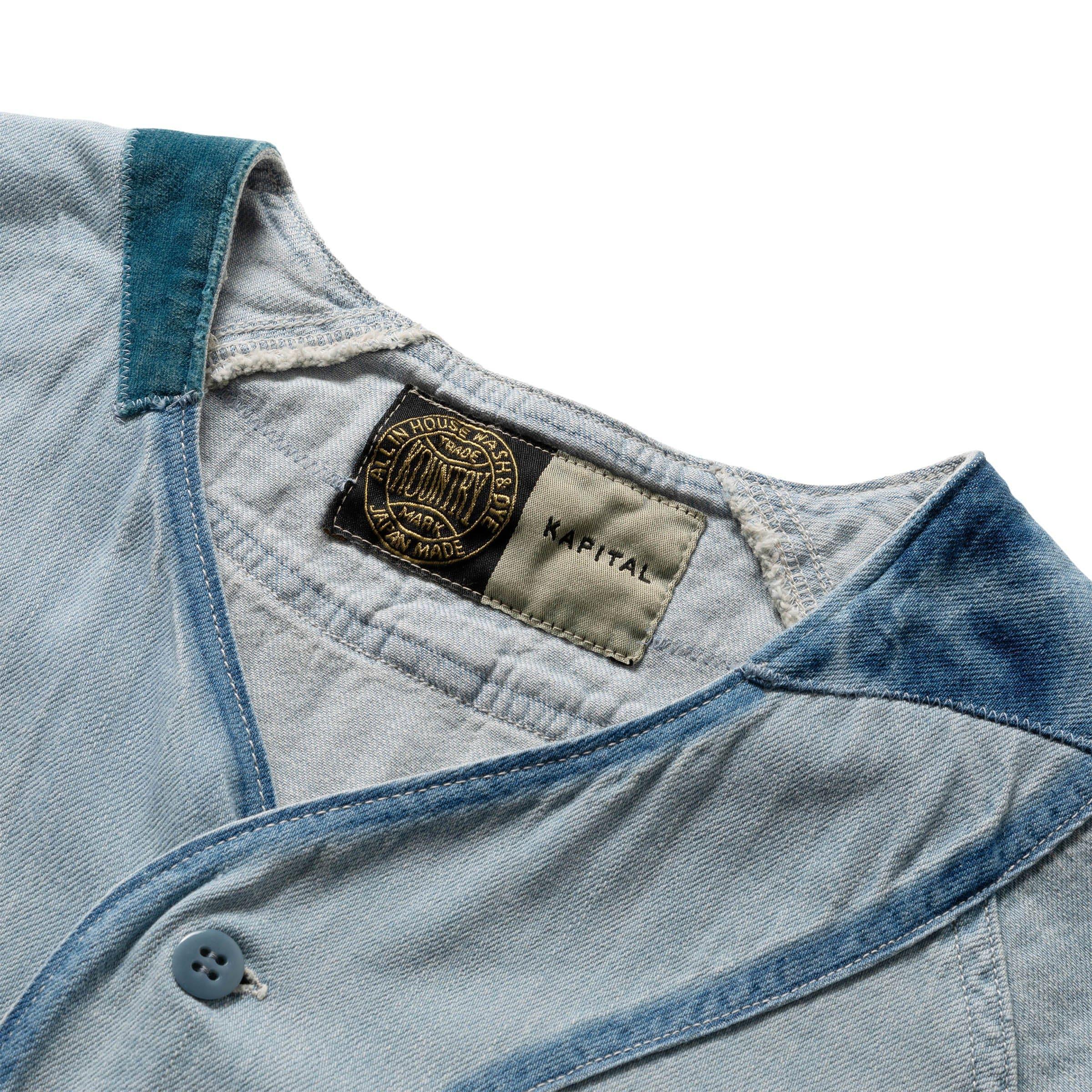 8OZ RECONSTRUCTION DENIM GREAT KOUNTRY BASEBALL SHIRT Male Product Image