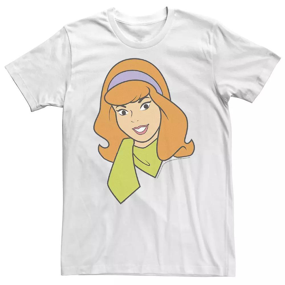 Big & Tall Scooby-Doo Daphne Large Portrait Tee, Men's, Size: 3XL, White Product Image