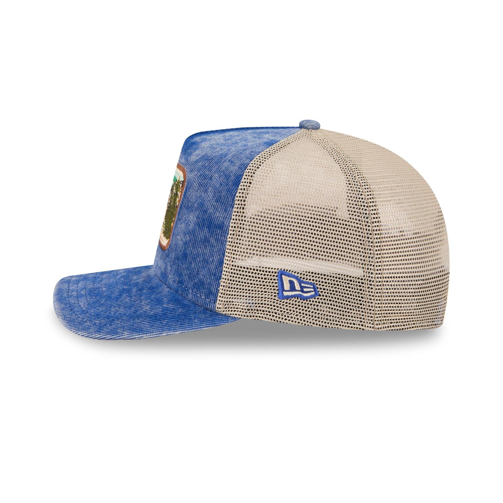 Seattle Seahawks Vintage Landscape 9FIFTY A-Frame Trucker Hat Male Product Image