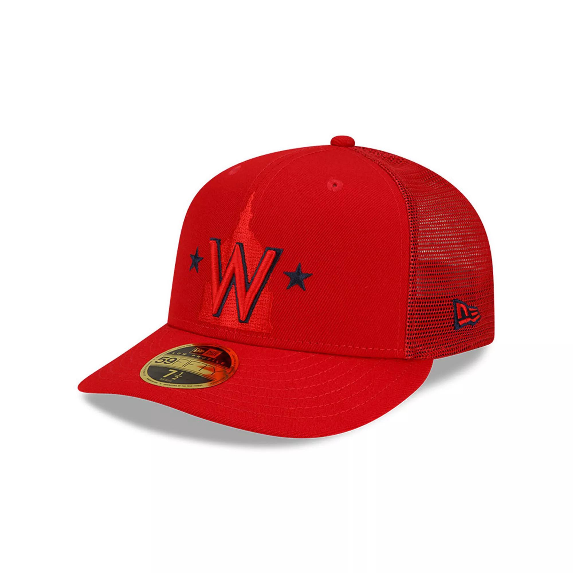 Men's New Era Red Washington Nationals 2022 Batting Practice Low Profile 59FIFTY Fitted Hat, Size: 7 1/2 Product Image