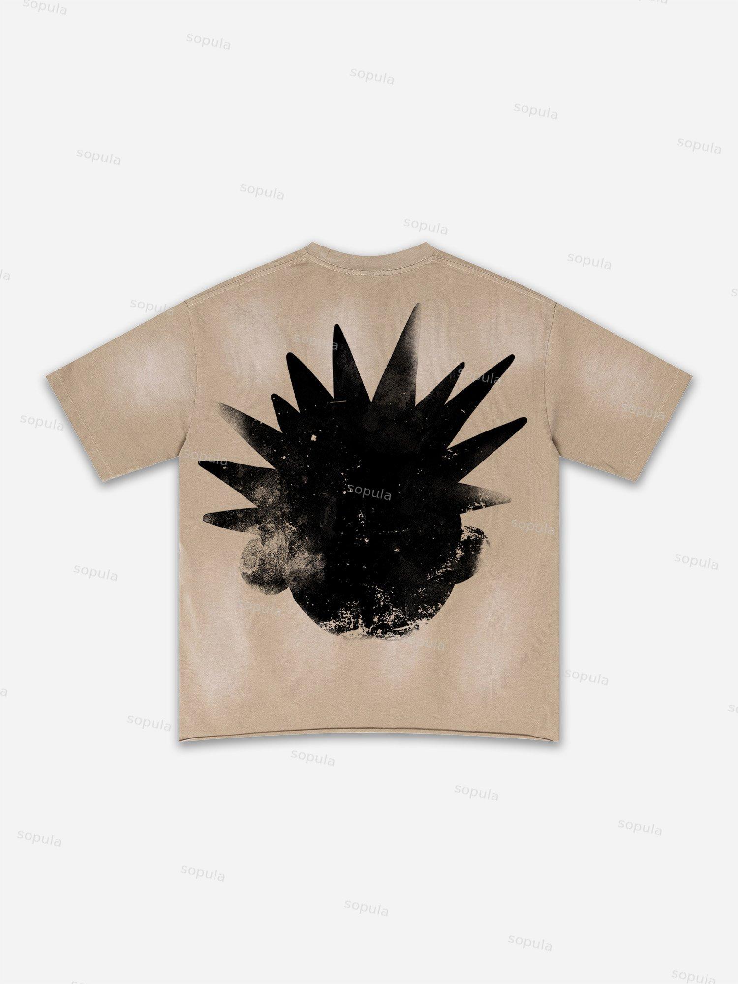 Coors Banquet Rodeo Print Washed T-shirt Product Image