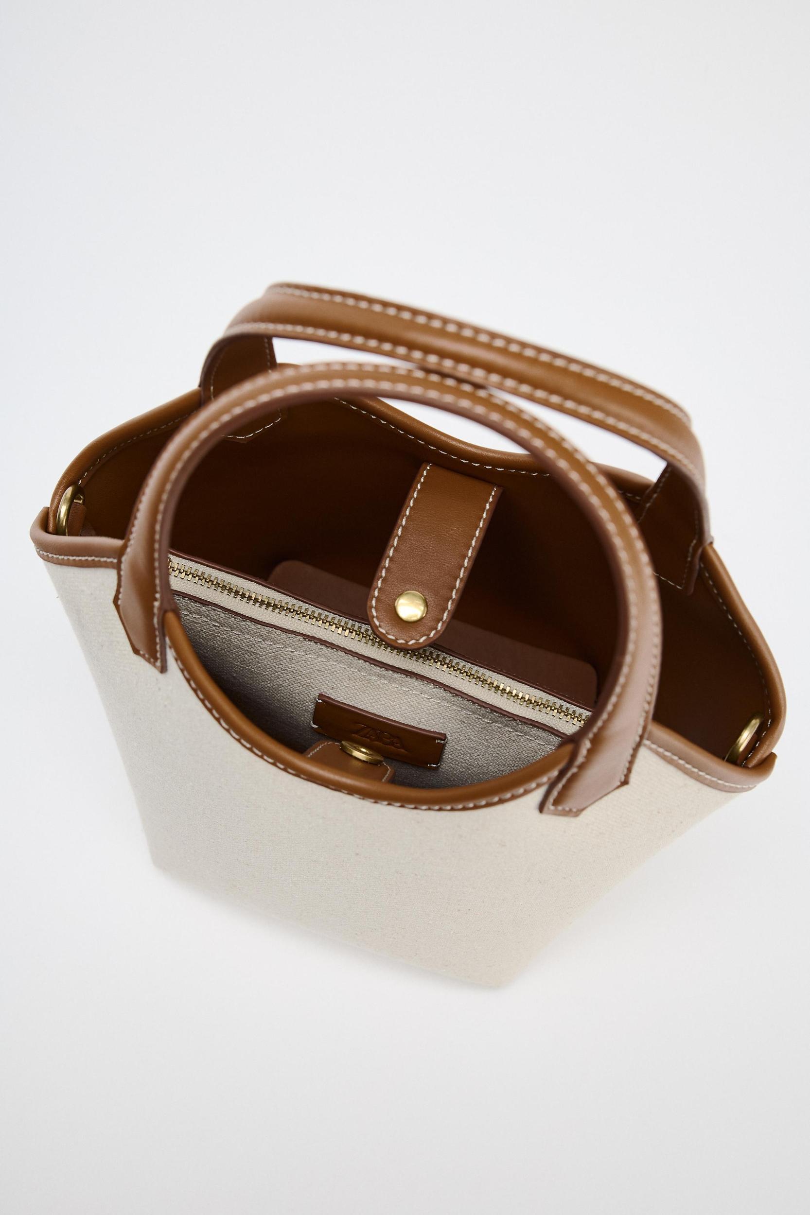 CONTRAST CANVAS MINI SHOPPER Product Image