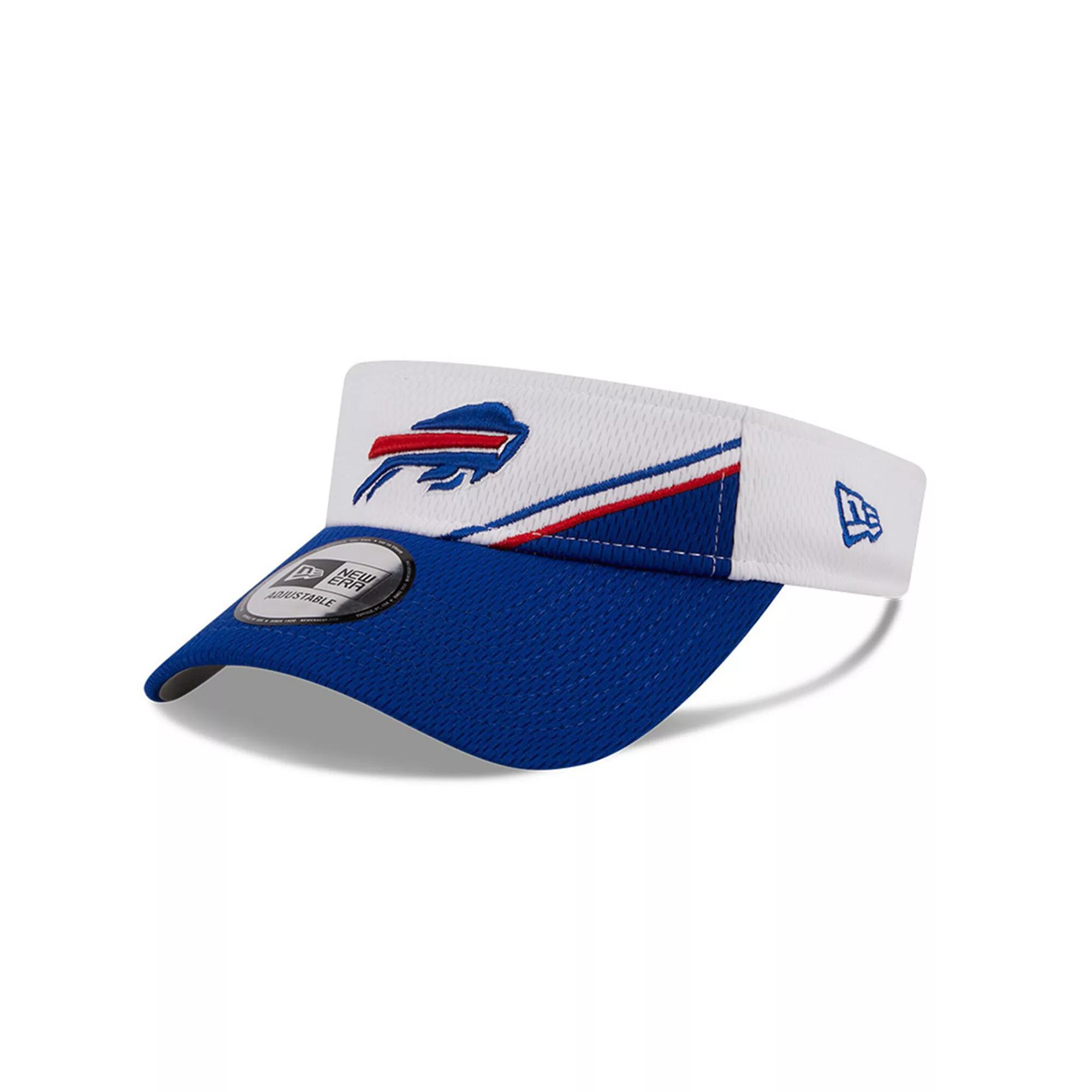 Men's New Era  White/Royal Buffalo Bills 2023 Sideline Adjustable Visor Product Image