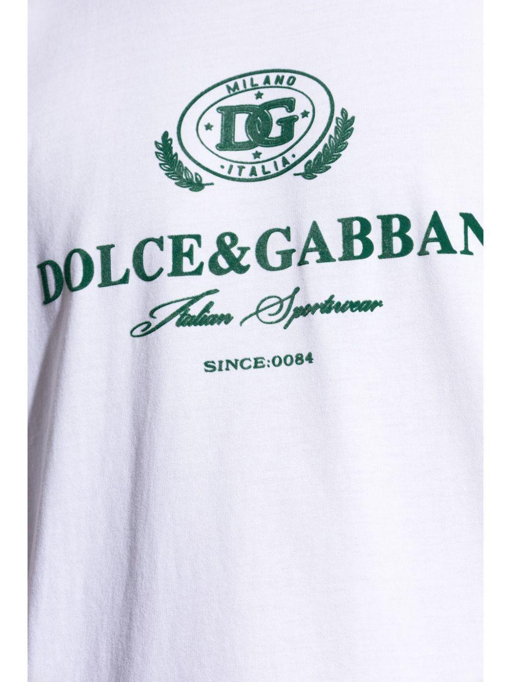 logo-print cotton T-shirt Product Image