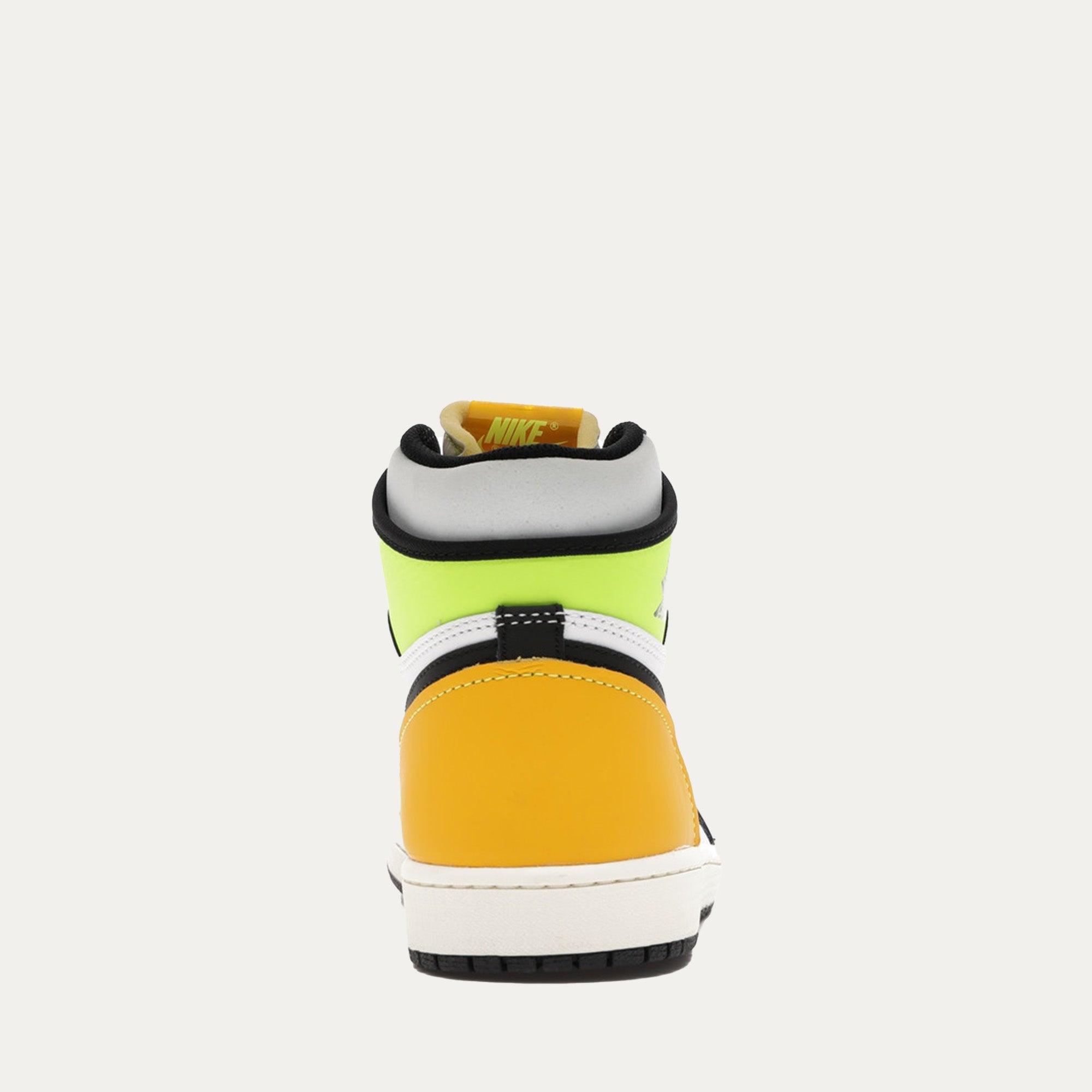 Air Jordan 1 Retro High White Black Volt University Gold Product Image