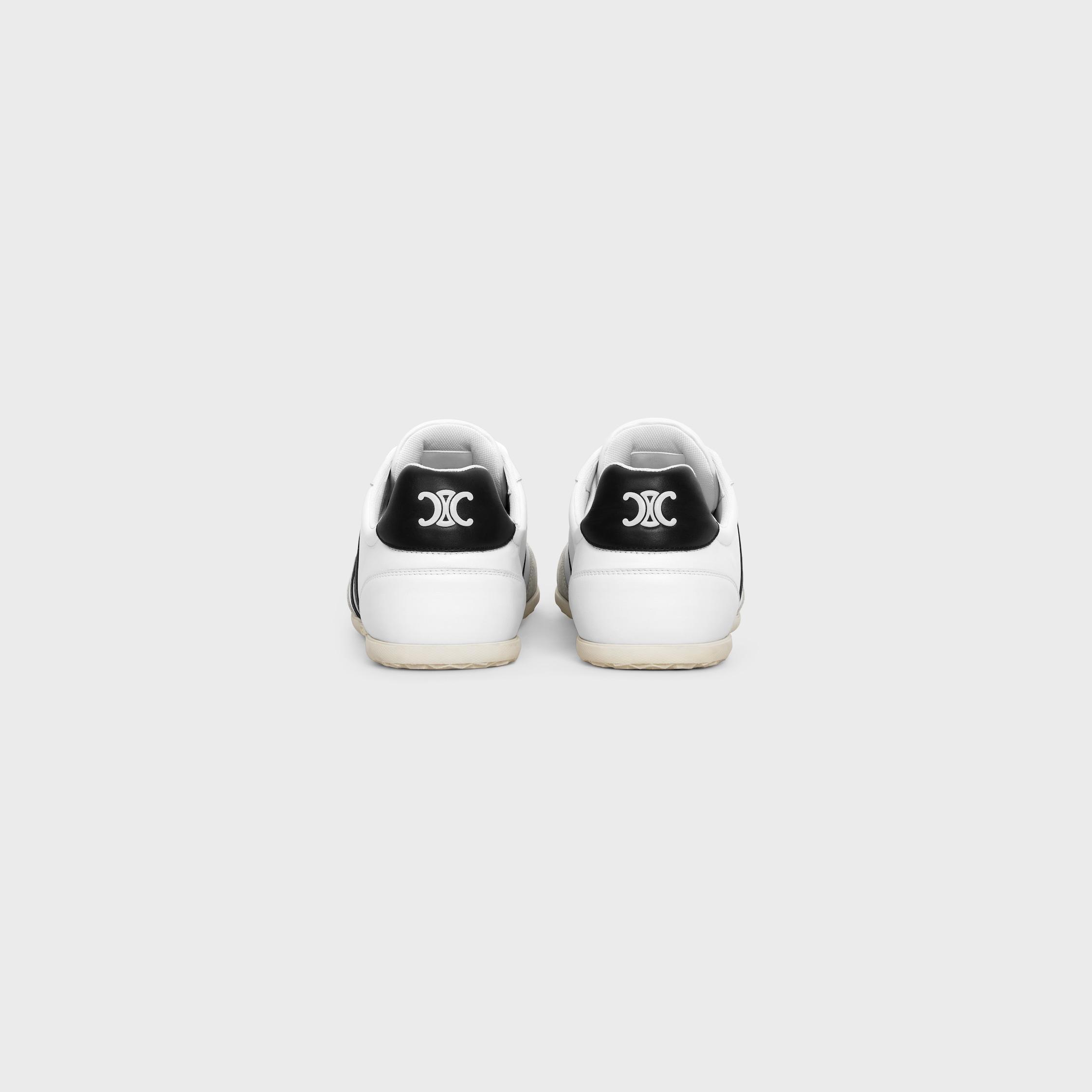 CELINE JOGGER LOW LACE-UP SNEAKER WITH TRIOMPHE in CALFSKIN AND SUEDE CALFSKIN Product Image