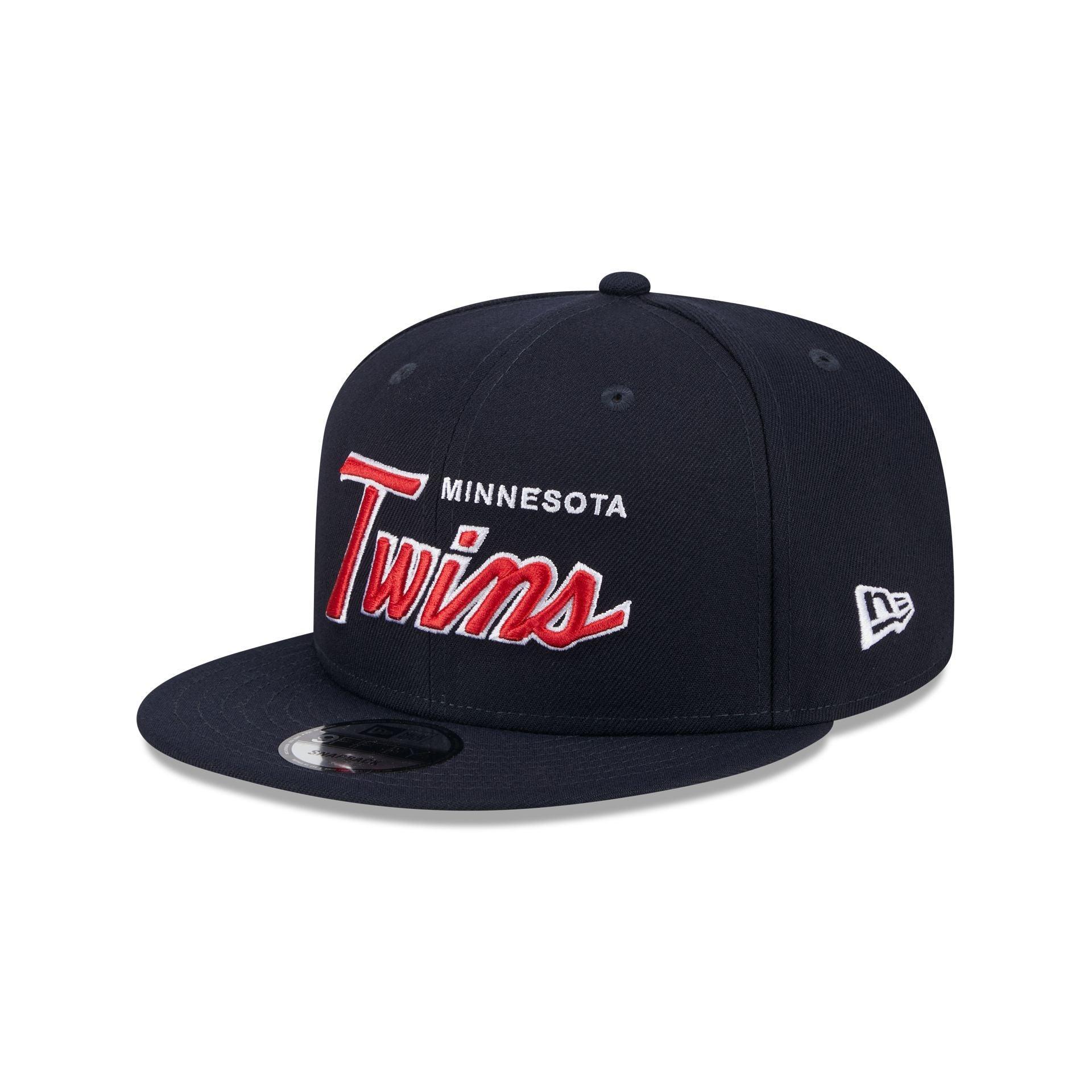 Minnesota Twins Wordmark 9FIFTY Snapback Hat Male Product Image