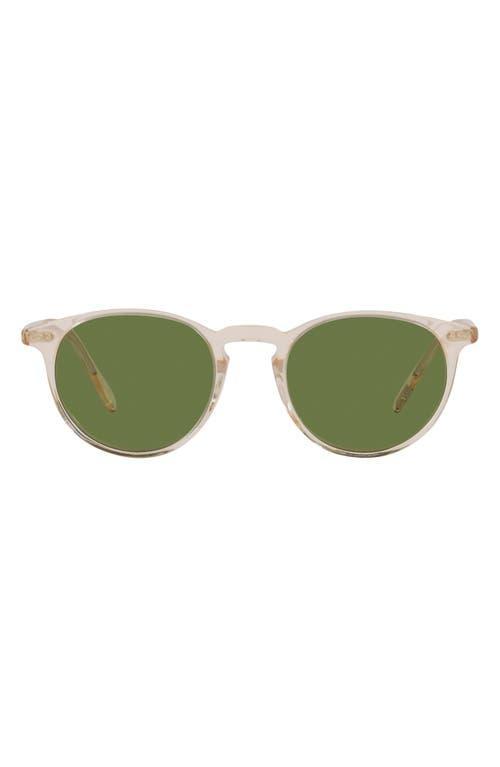 Oliver Peoples Riley Round Sunglasses, 49mm Product Image