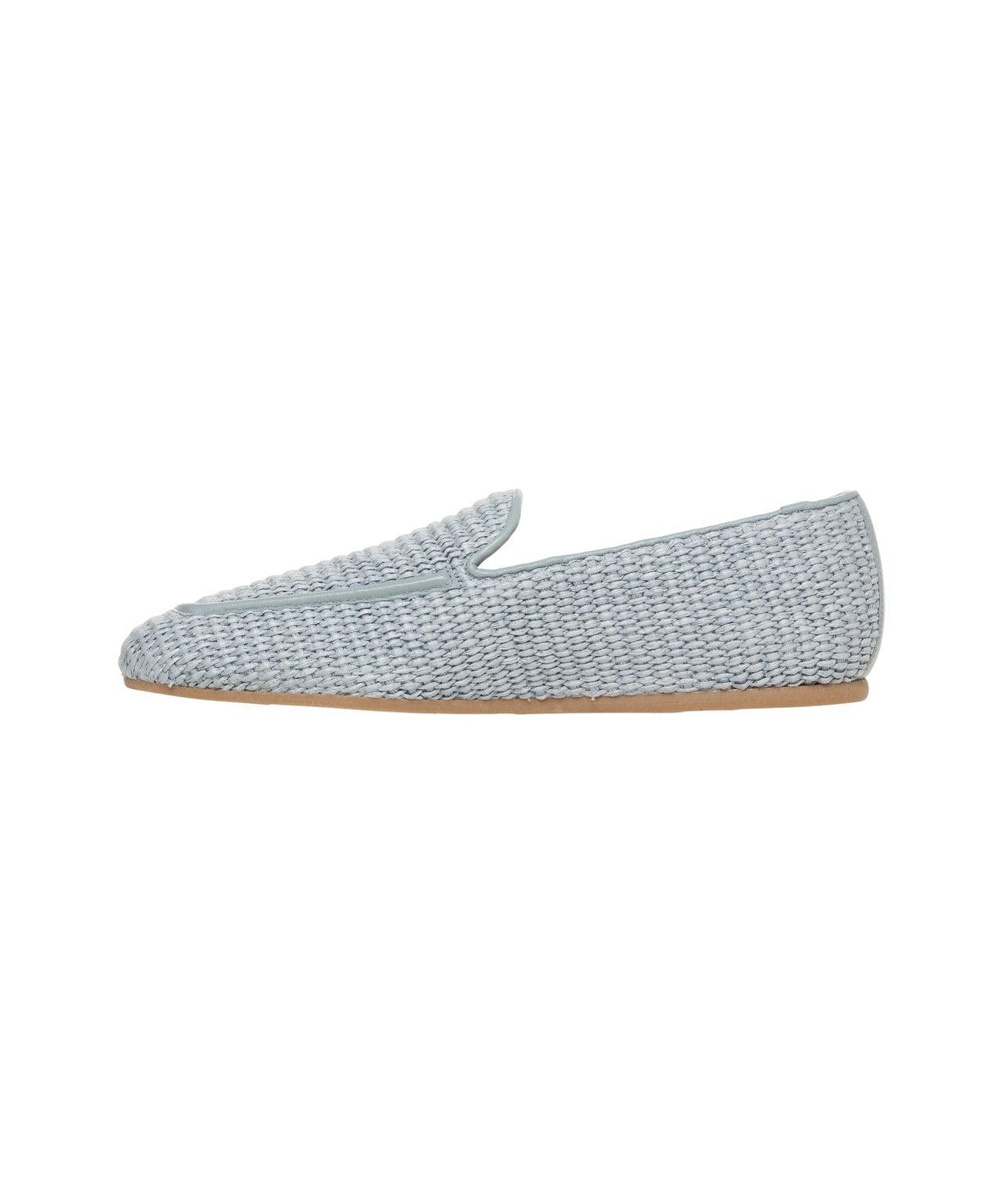 KHAITE Marcy Crystal-embellished Mesh Flats In Black Product Image