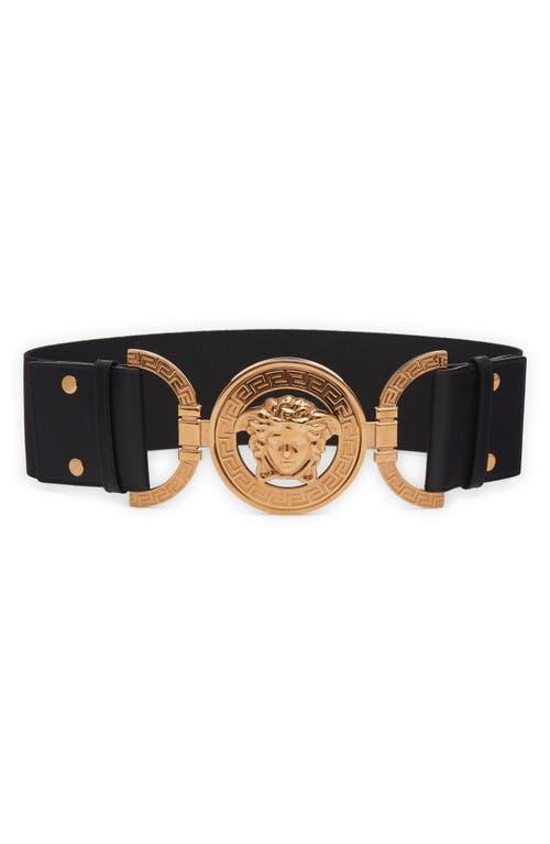 La Medusa Wide Leather Belt Product Image