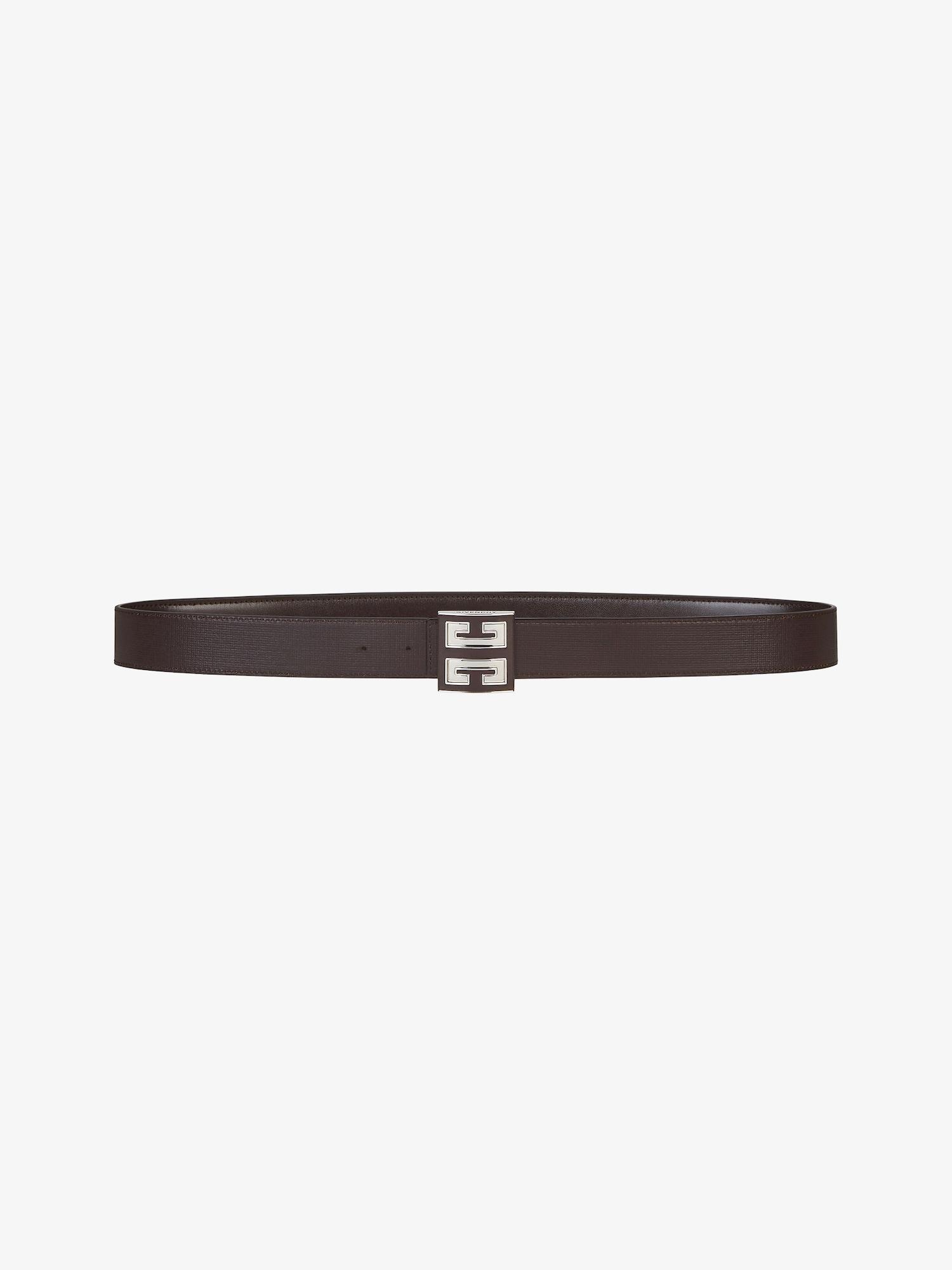 4G reversible belt in 4G Classic leather Product Image