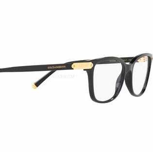 DOLCE & GABBANA Dg 5036 501 53 Women's Eyeglasses – Black Butterfly Frame Product Image