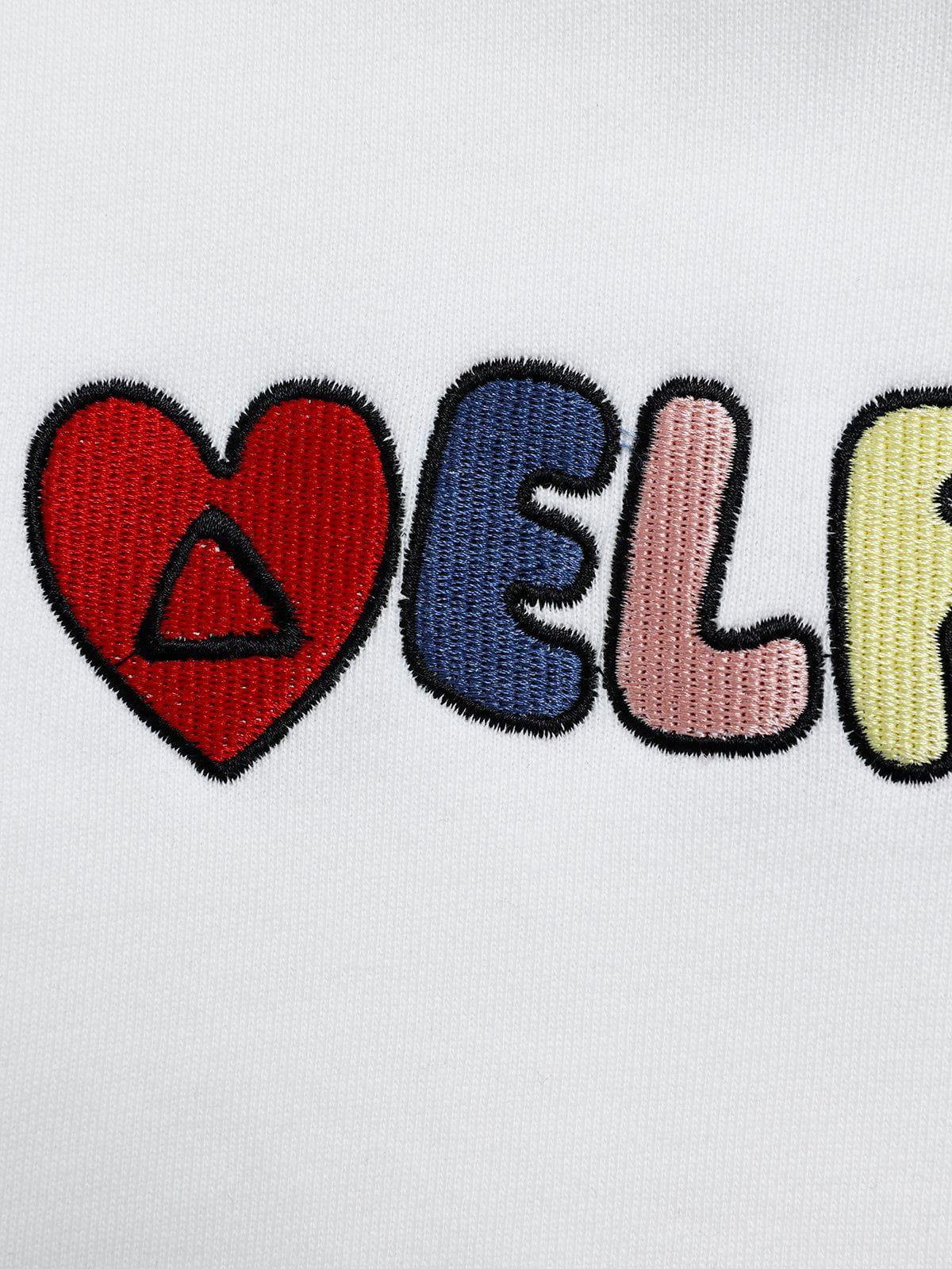 Aelfric Eden Dottie Embroidery Hoodie Product Image
