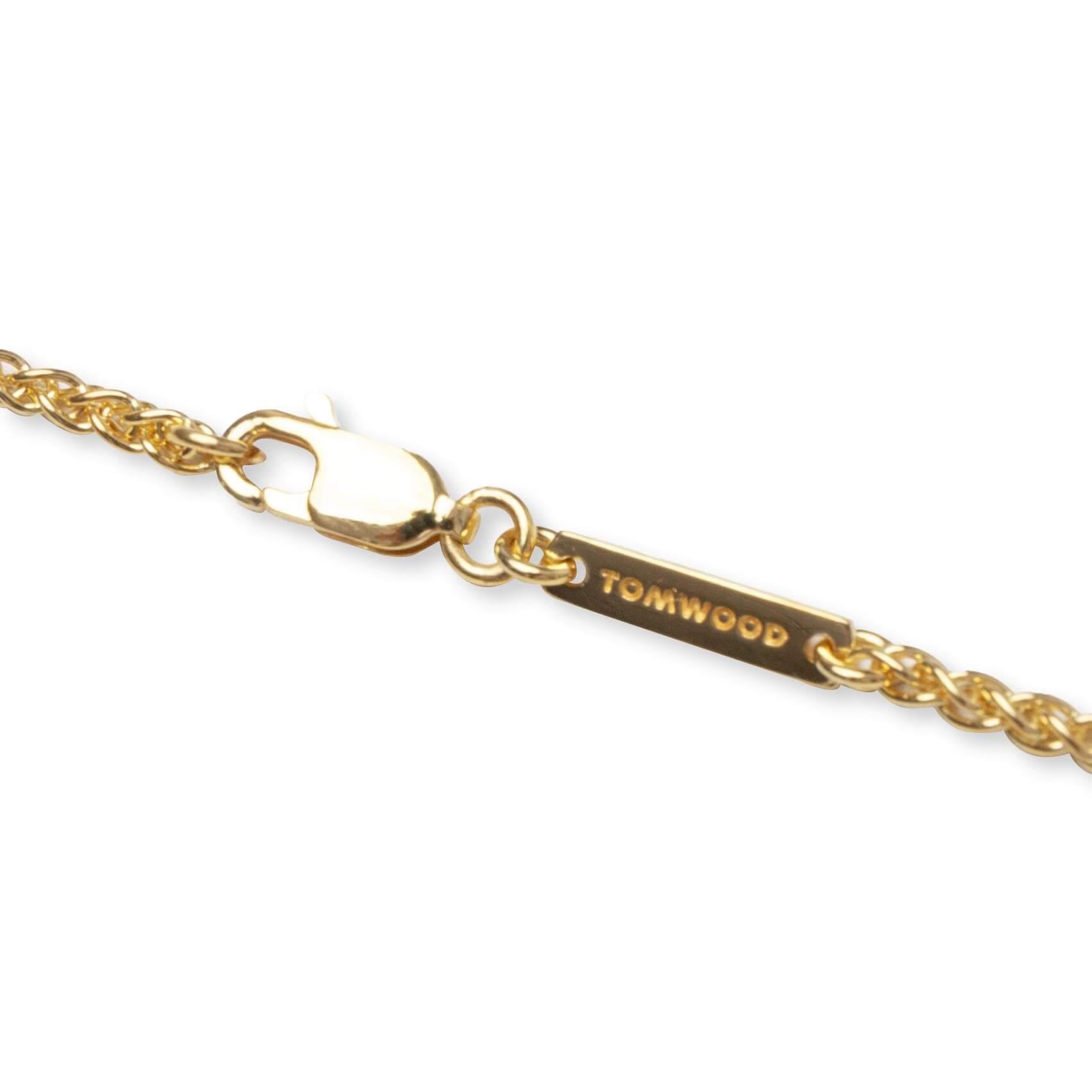 Spike Chain Gold - S925 Sterling Silver with 18K Gold Plating Male Product Image