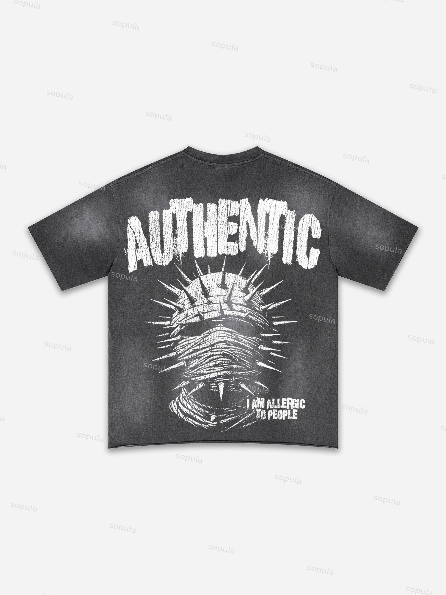 Fly By Choice Graphic Washed T-shirt Product Image