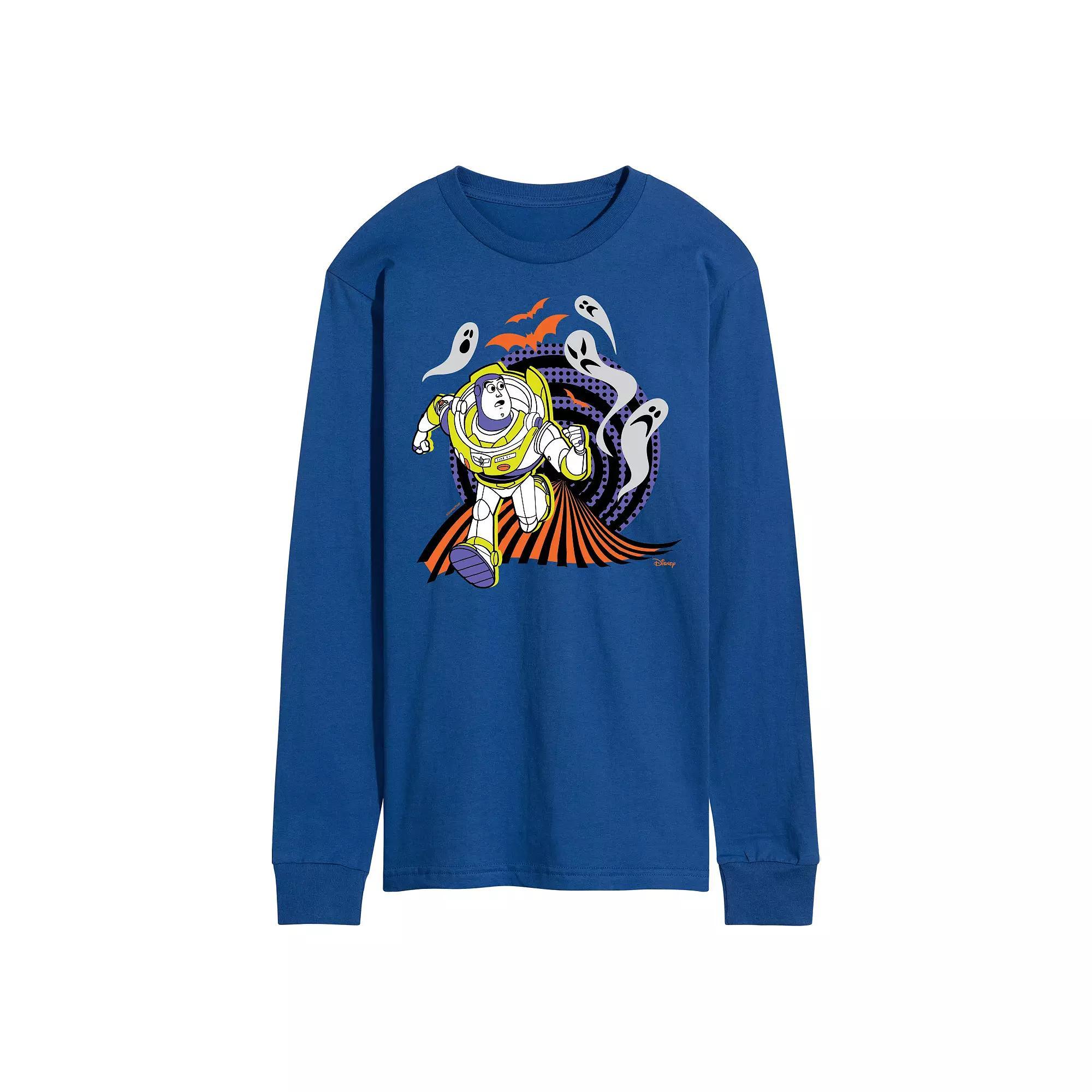 Disney/Pixars Toy Story Mens Buzz Lightyear Halloween Long Sleeve Graphic Tee Product Image
