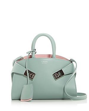 Ferragamo Hug Soft Mini Leather Crossbody Product Image