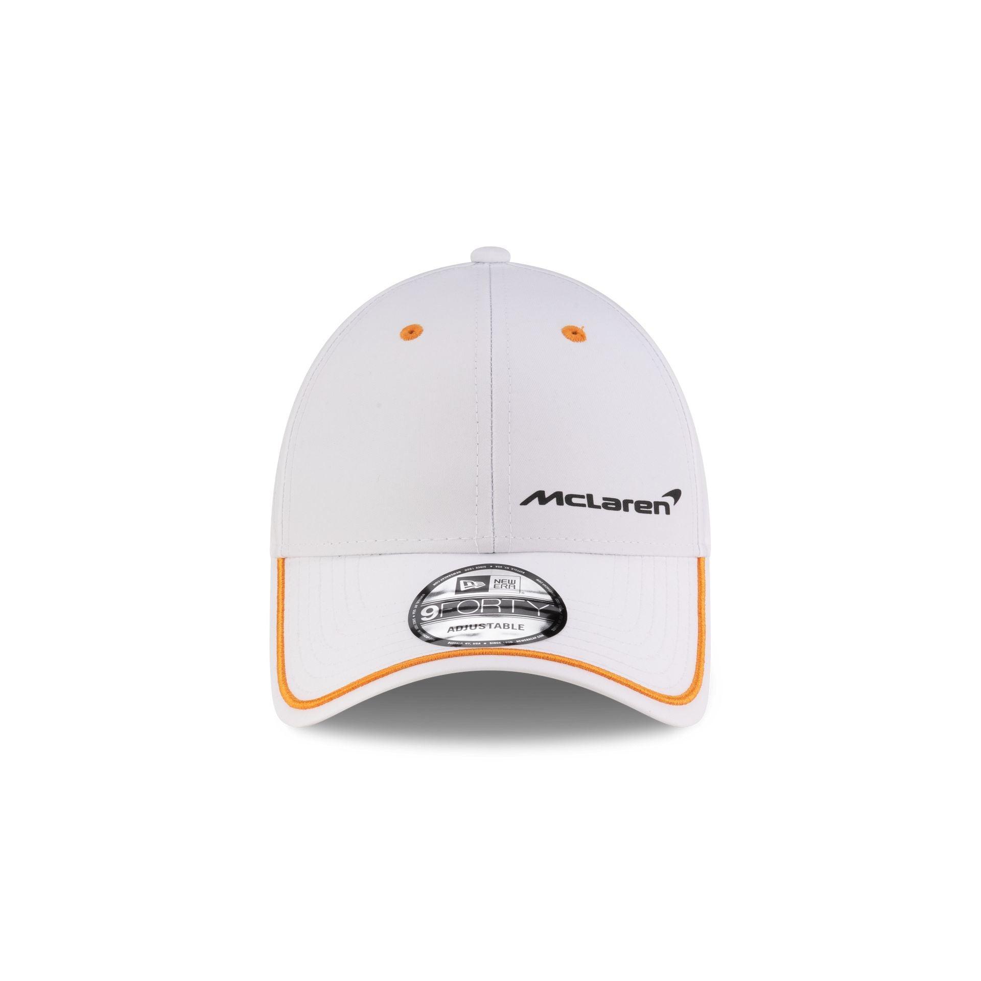 Mclaren Automotive Contrast Piping White 9FORTY Adjustable Hat Male Product Image