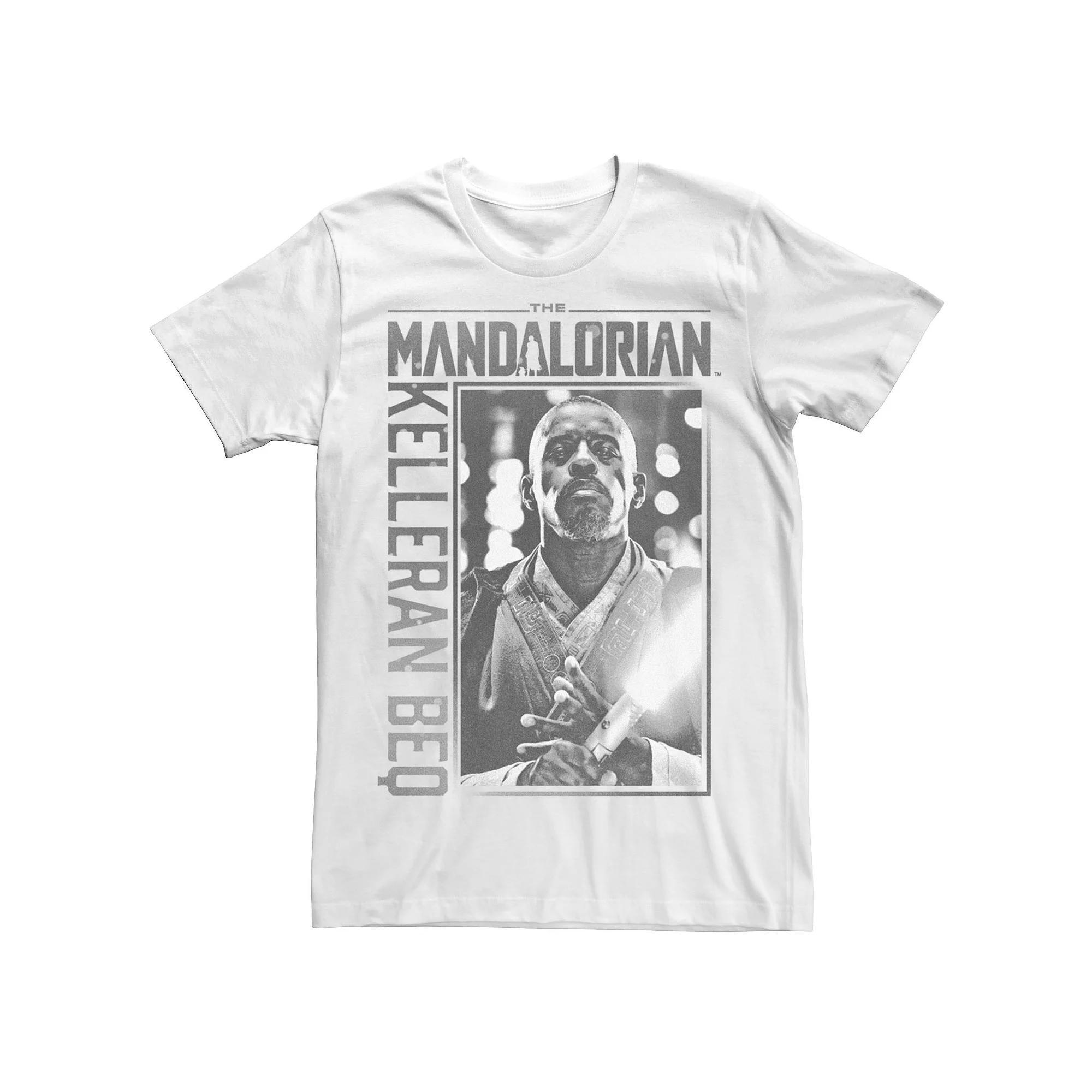 Men's Star Wars The Mandalorian Kelleran Beq Jedi Graphic Tee, Size: XL, White Product Image