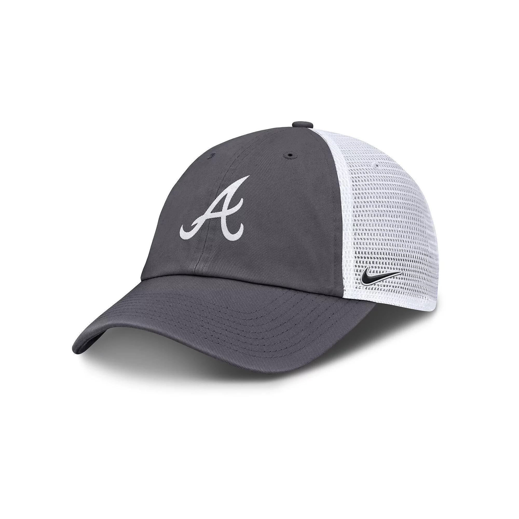 San Diego Padres Wordmark Club Men's Nike MLB Trucker Adjustable Hat Product Image