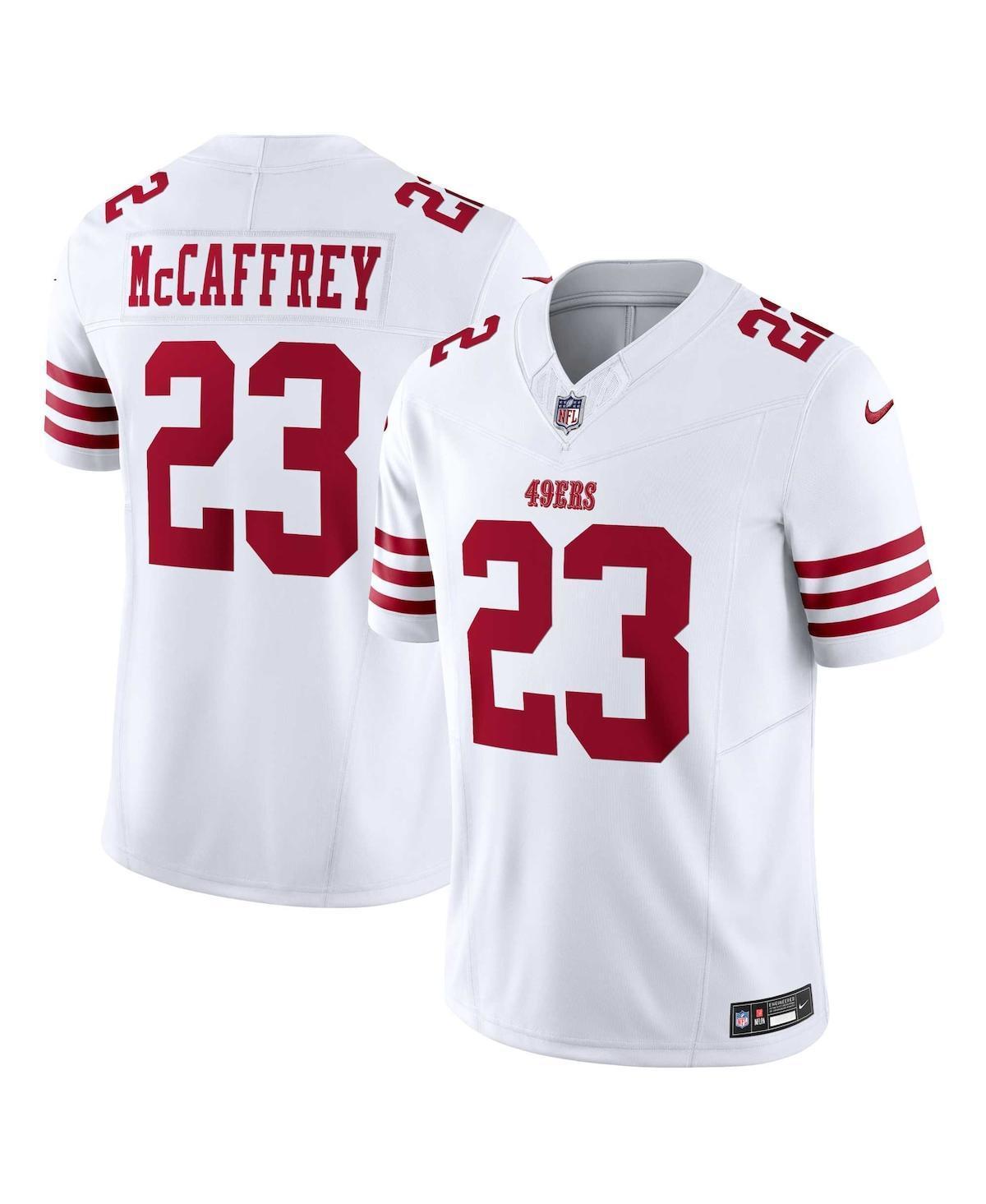 Men's Nike Christian McCaffrey White San Francisco 49ers  Vapor F.U.S.E. Limited Jersey, Size: Large Product Image