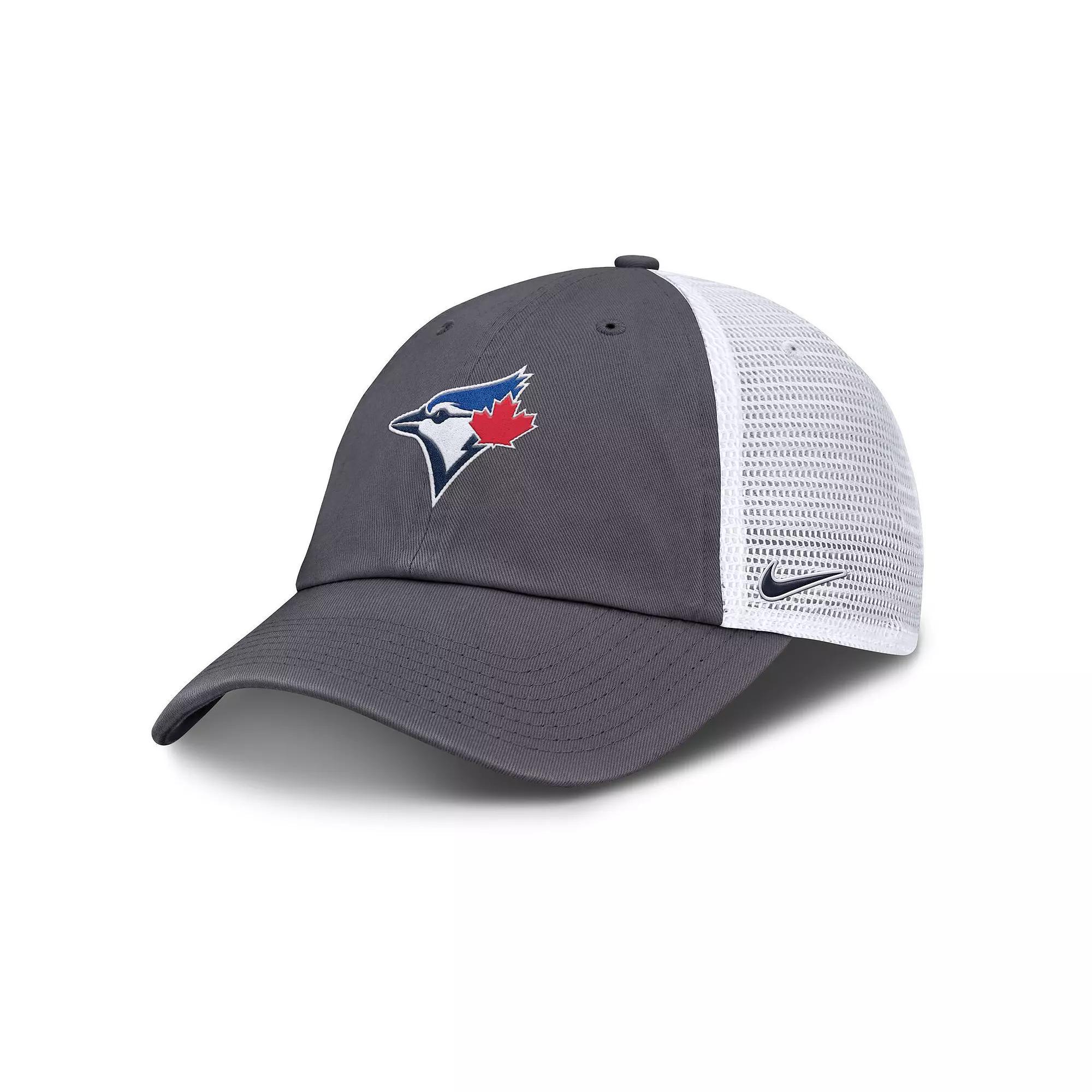 Men's Nike Gray San Diego Padres Adjustable Trucker Hat, Size: Medium/Large, Grey Product Image