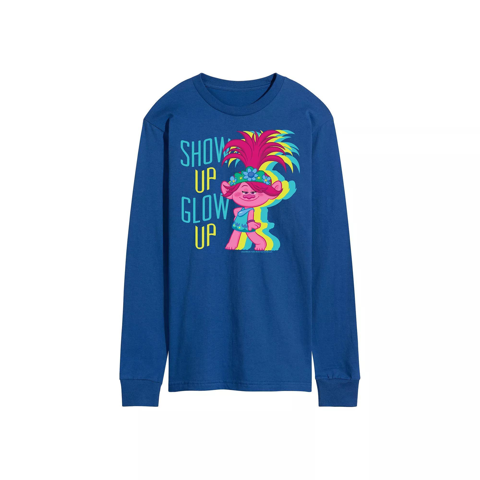 Mens Trolls Show Up Glow Up Tee Product Image