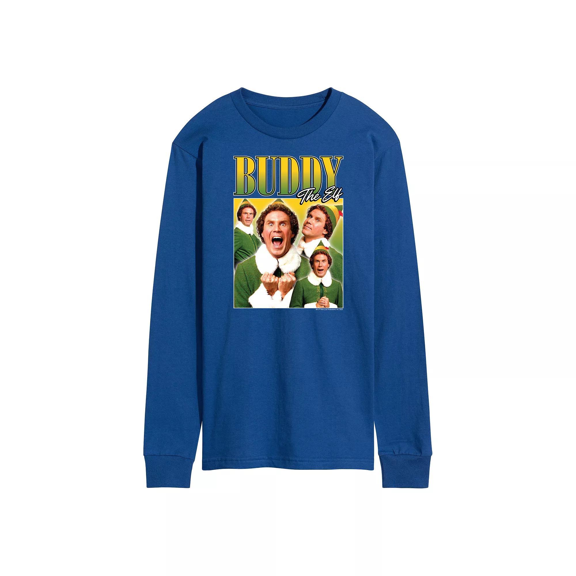 Mens Elf Buddy The Elf Long Sleeve Tee Product Image