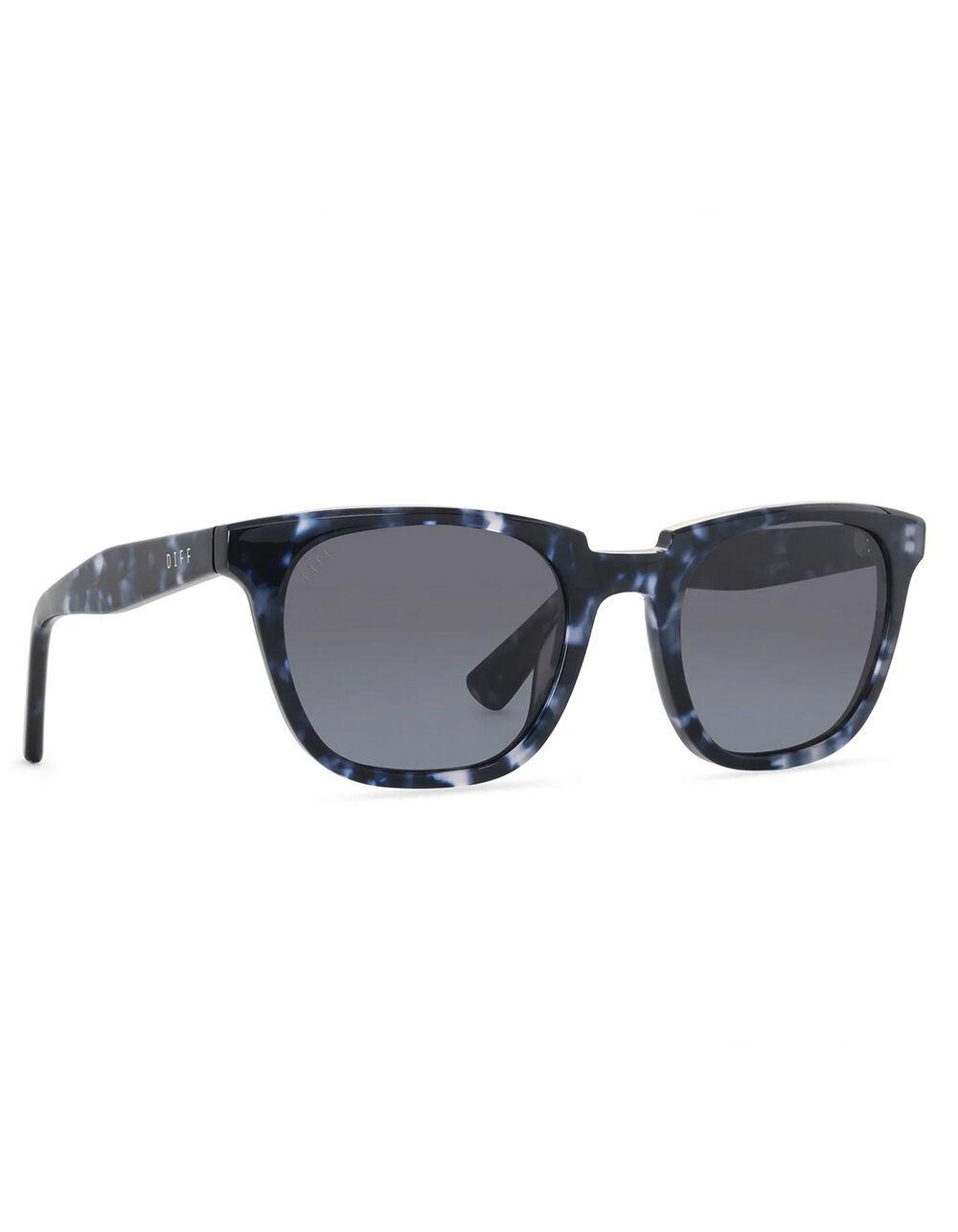 DIFF EYEWEAR Colton Polarized Sunglasses - BLACK COMBO Product Image
