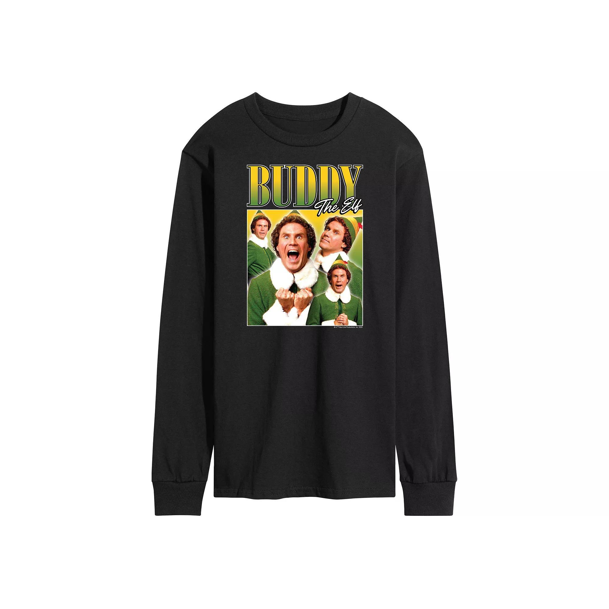 Mens Elf Buddy The Elf Long Sleeve Tee Product Image