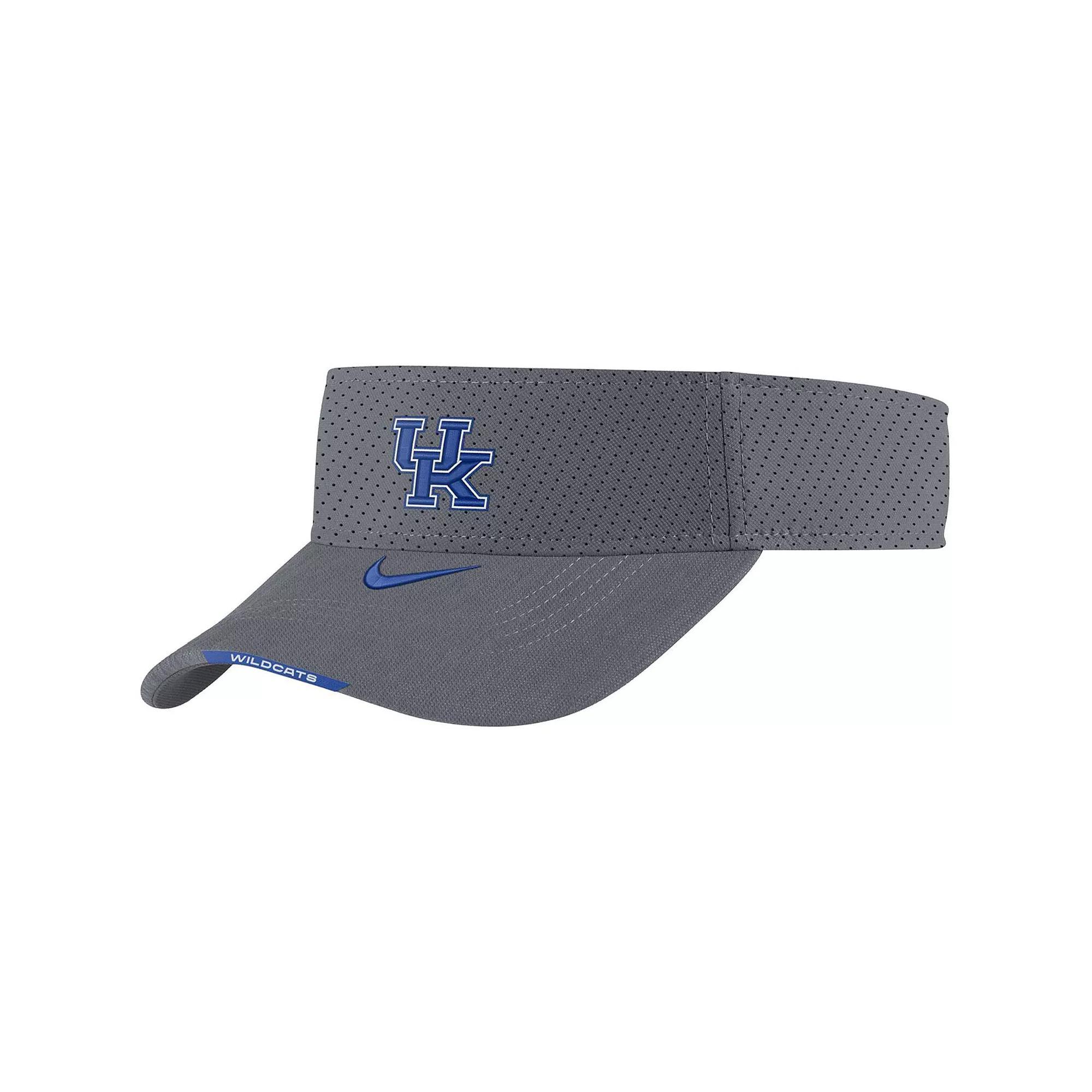 Men's Nike Gray Kentucky Wildcats 2021 Sideline Performance Visor, Grey Product Image