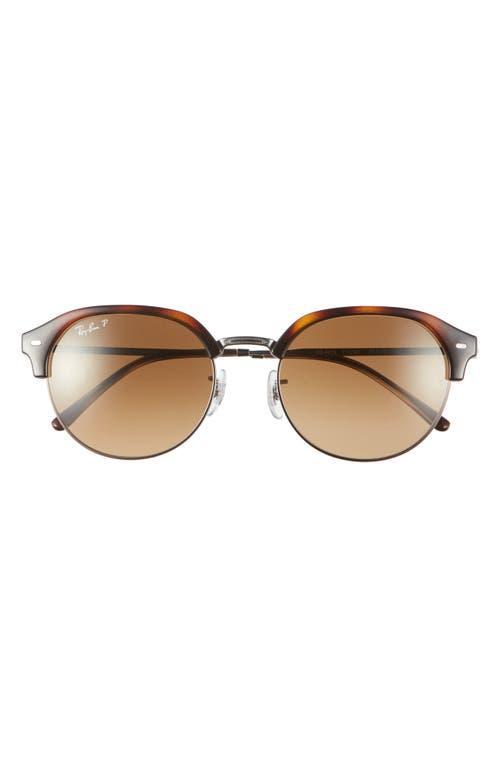 Ray-Ban Rb4429 Sunglasses Frame Brown Lenses Polarized Product Image
