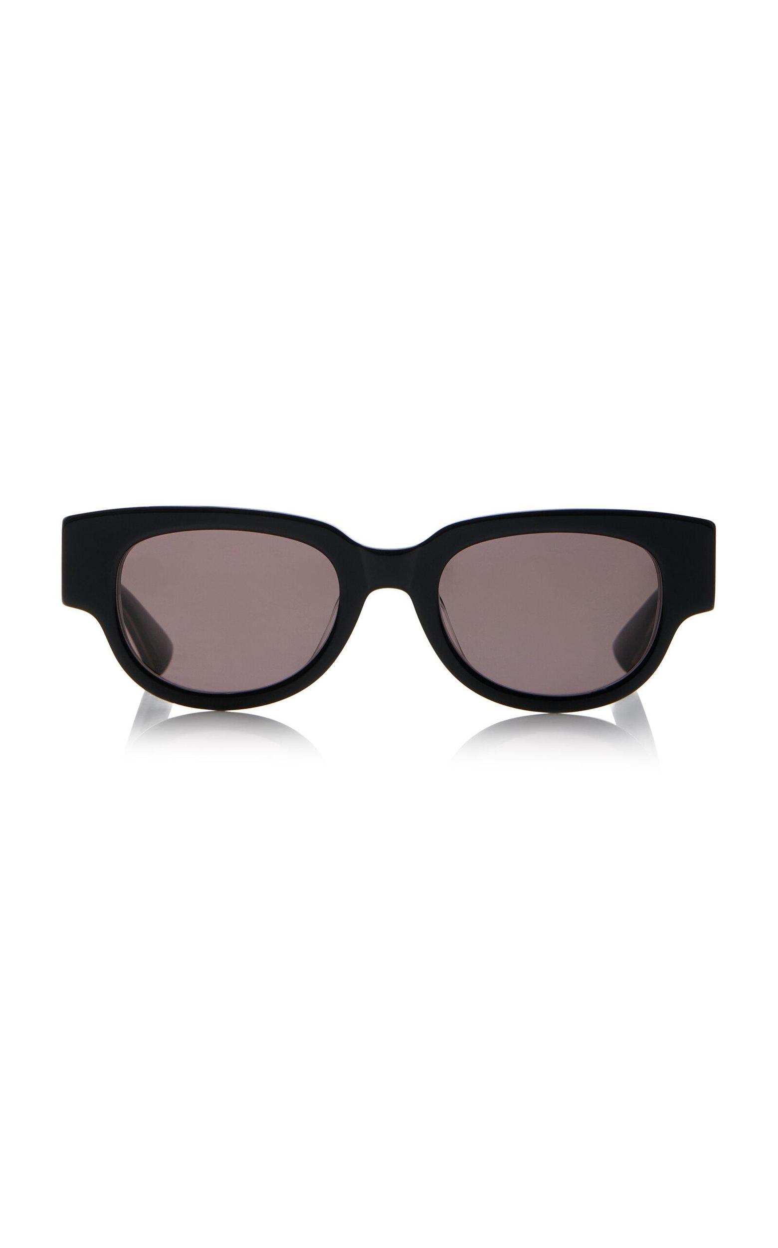 BOTTEGA VENETA Cat-eye Acetate Sunglasses In Black Product Image