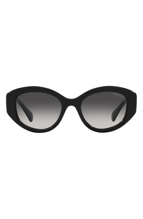 Swarovski SK6005 53mm Crystal Cat Eye Sunglasses Product Image