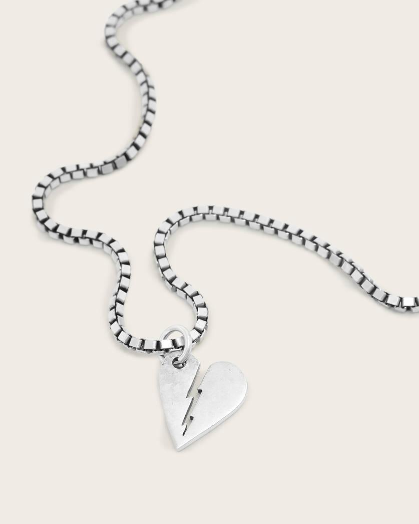 Split Heart Necklace Product Image