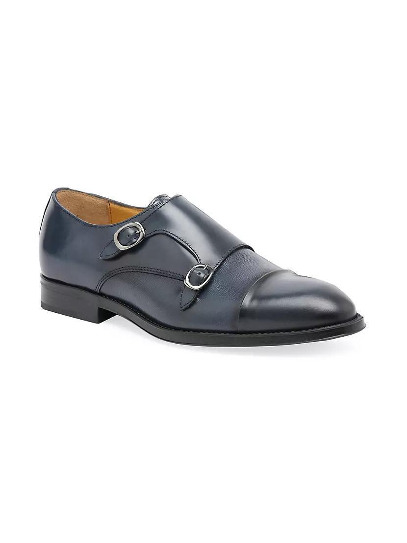 Mens Cruz Square-Toe Leather Oxfords Product Image