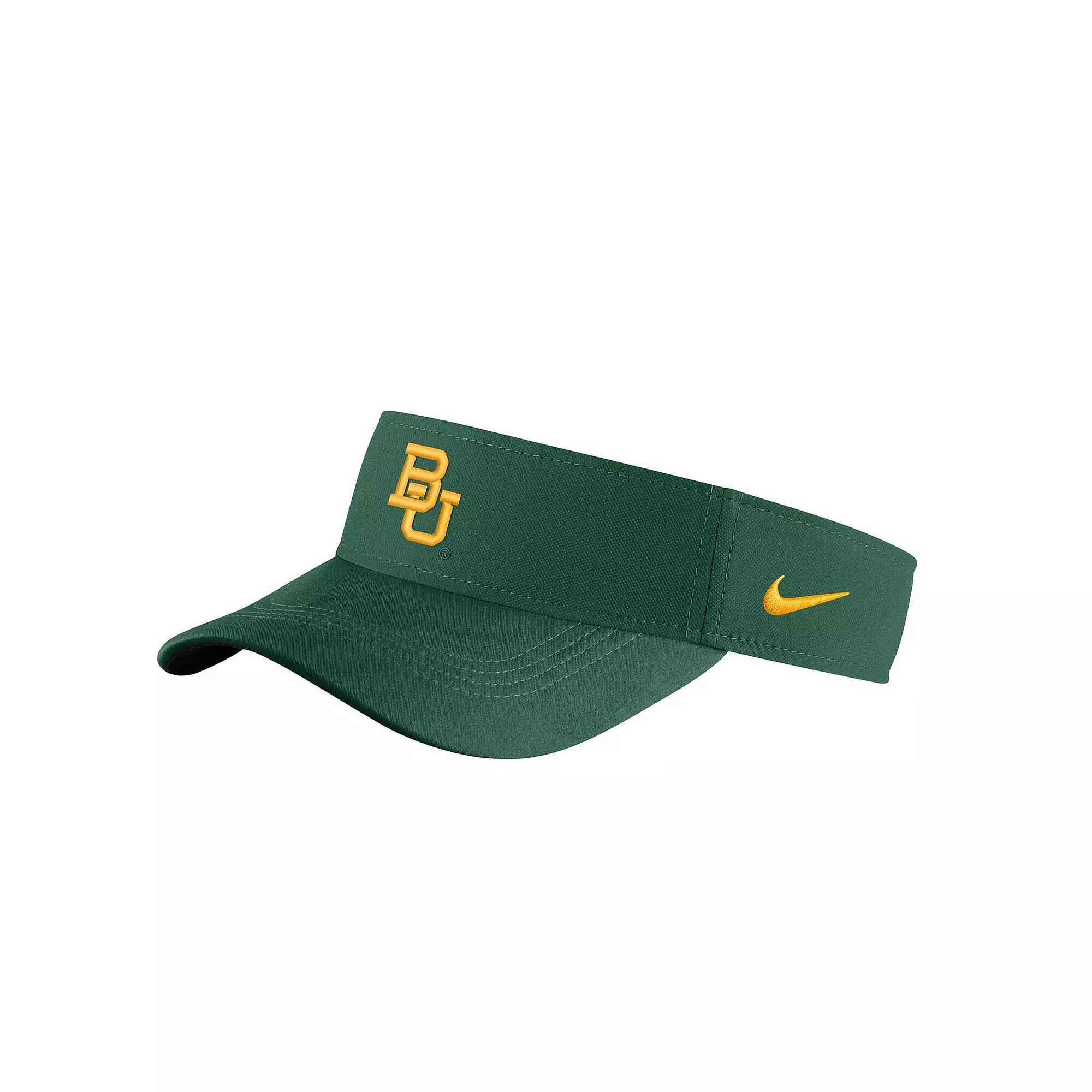 Men's Nike Baylor Bears Green Sideline Performance Visor, Bay Green Product Image