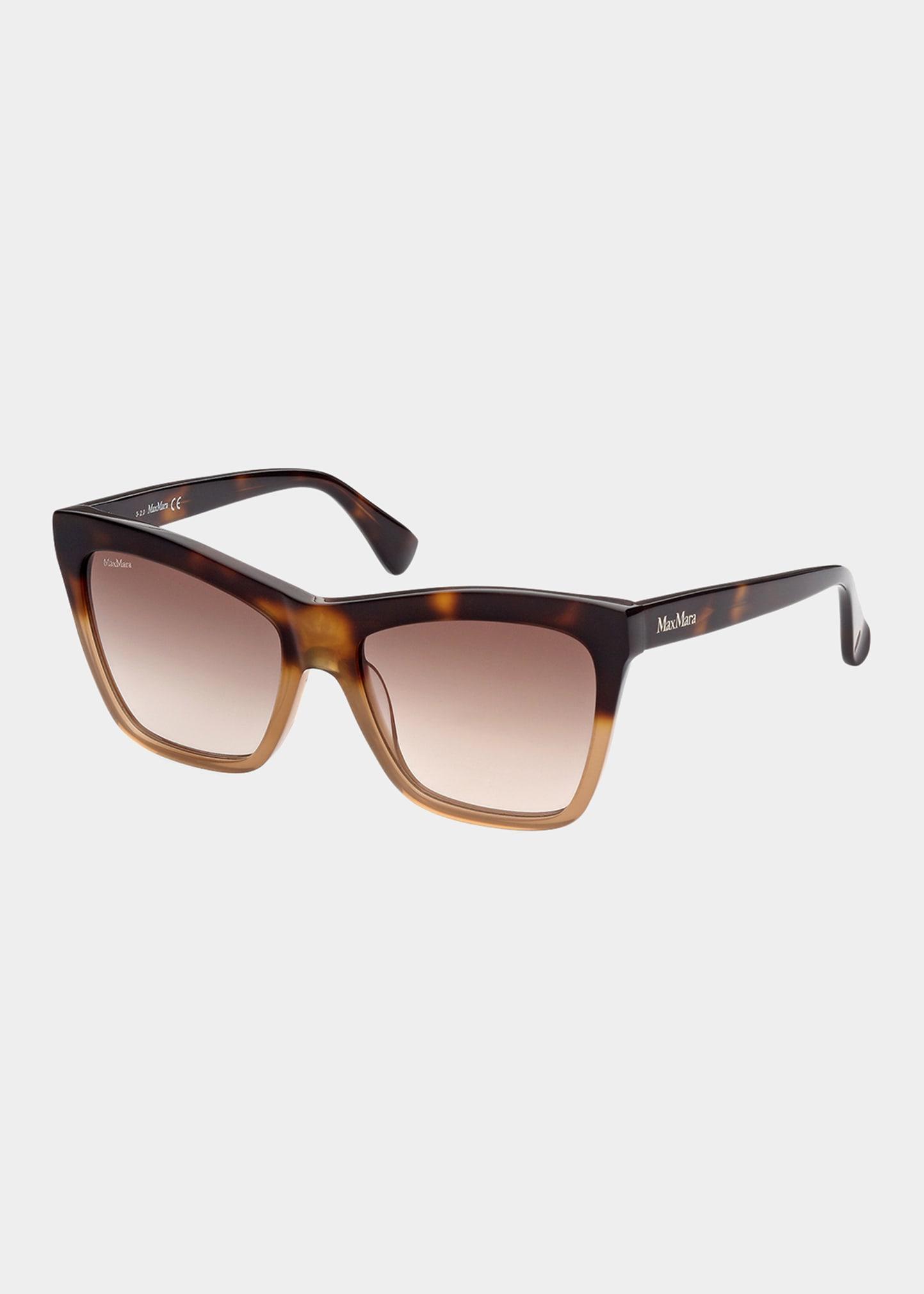 Womens 55MM Geometric Sunglasses Product Image