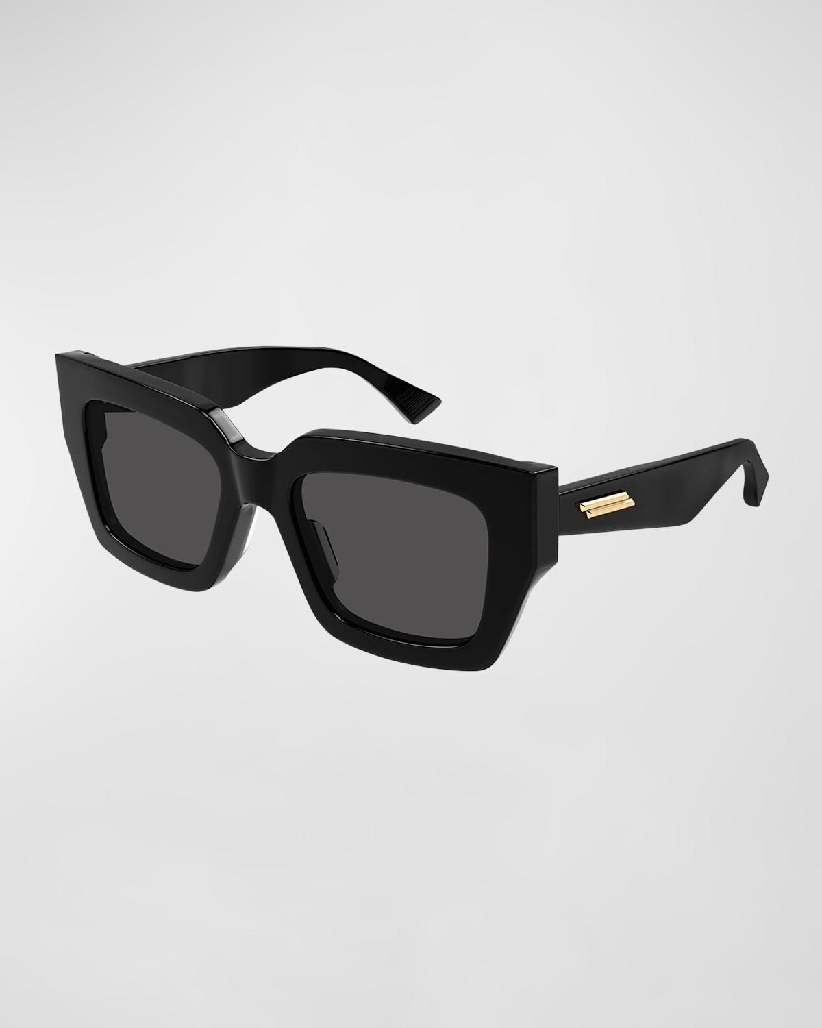Color-Block GG Injection Plastic Cat-Eye Sunglasses Product Image