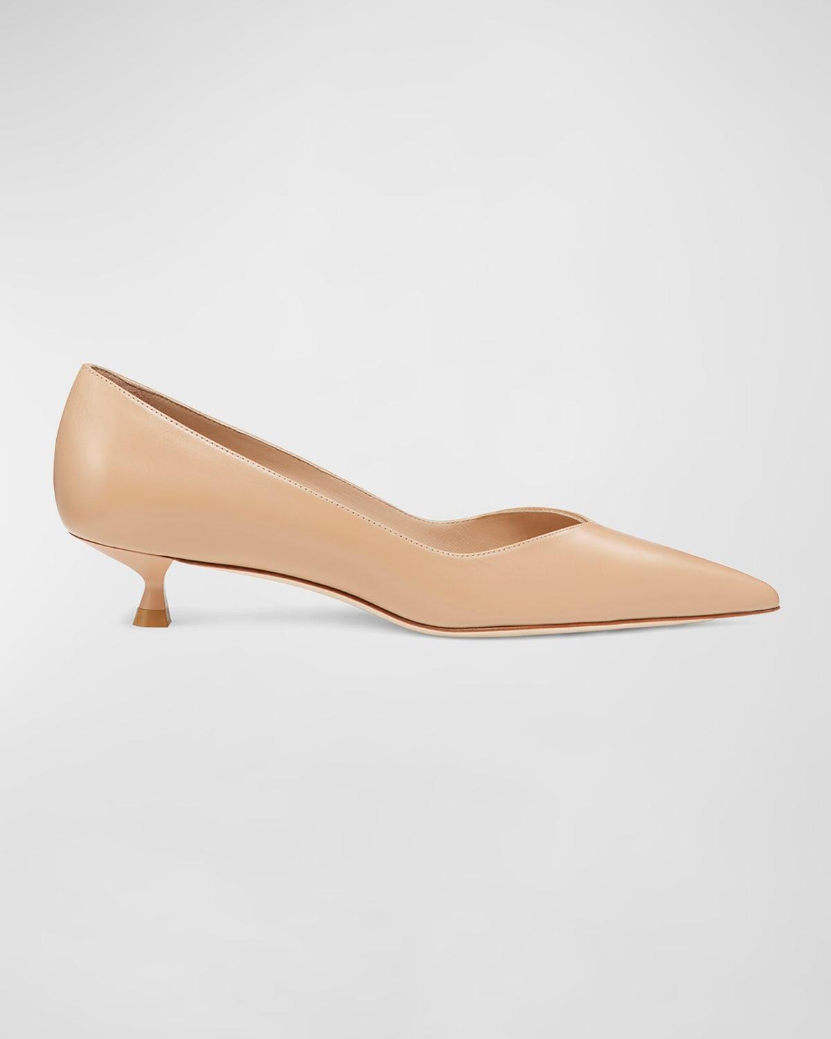 Stuart Weitzman Womens Eva 35 Pointed Toe Pumps Product Image