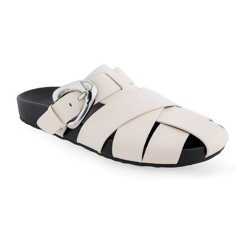 Aerosoles Liberty Women's Mule Sandals, Size: 7.5, Black Leather Product Image