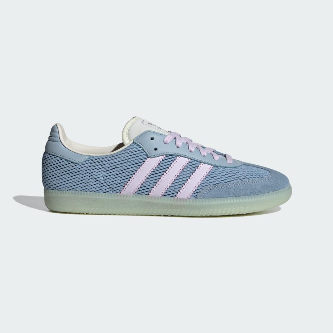 adidas Samba OG Shoes Tactile Blue M 6.5 / W 7.5 Mens Product Image