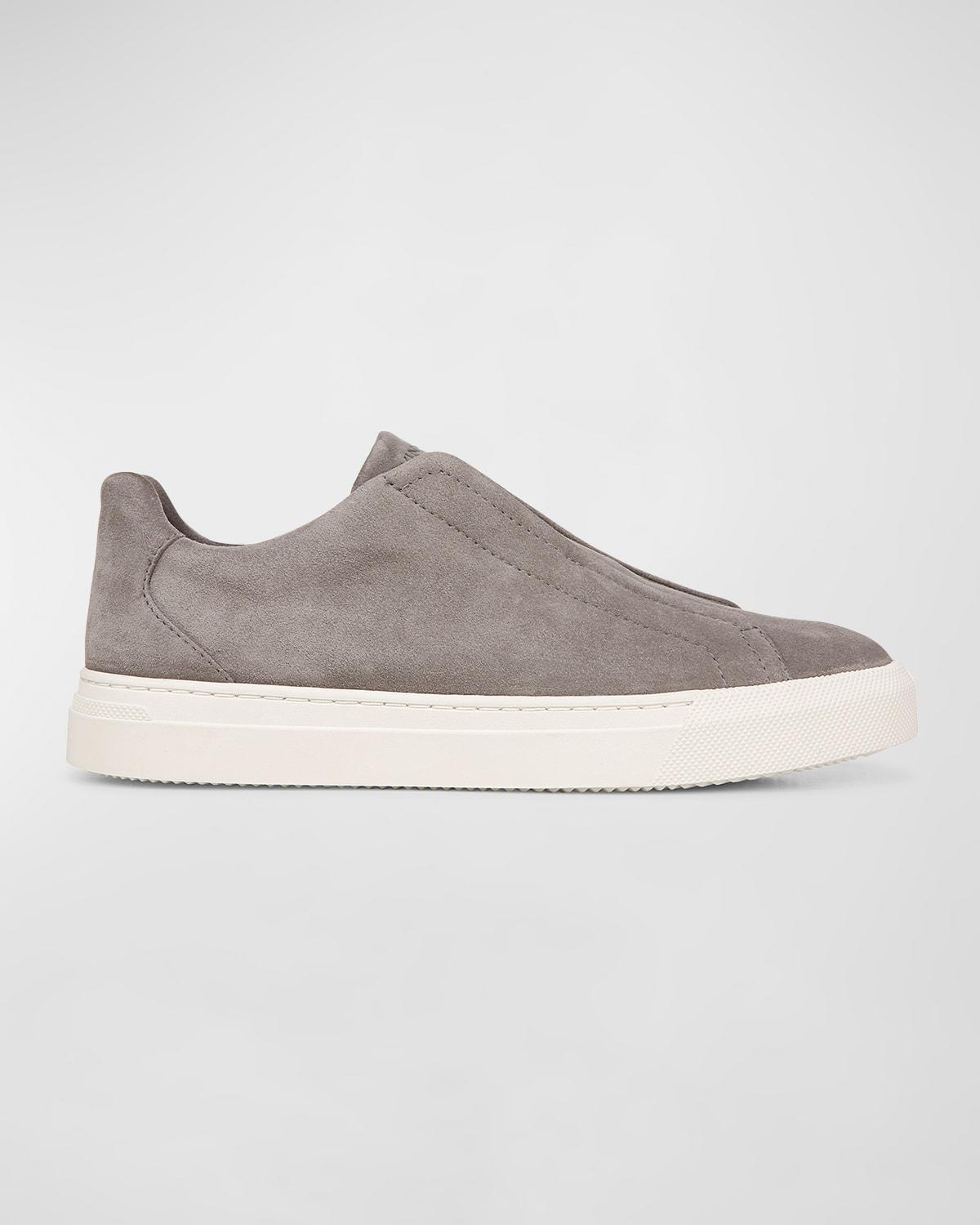 Mens Endeavour Leather Cruise Sneakers Product Image